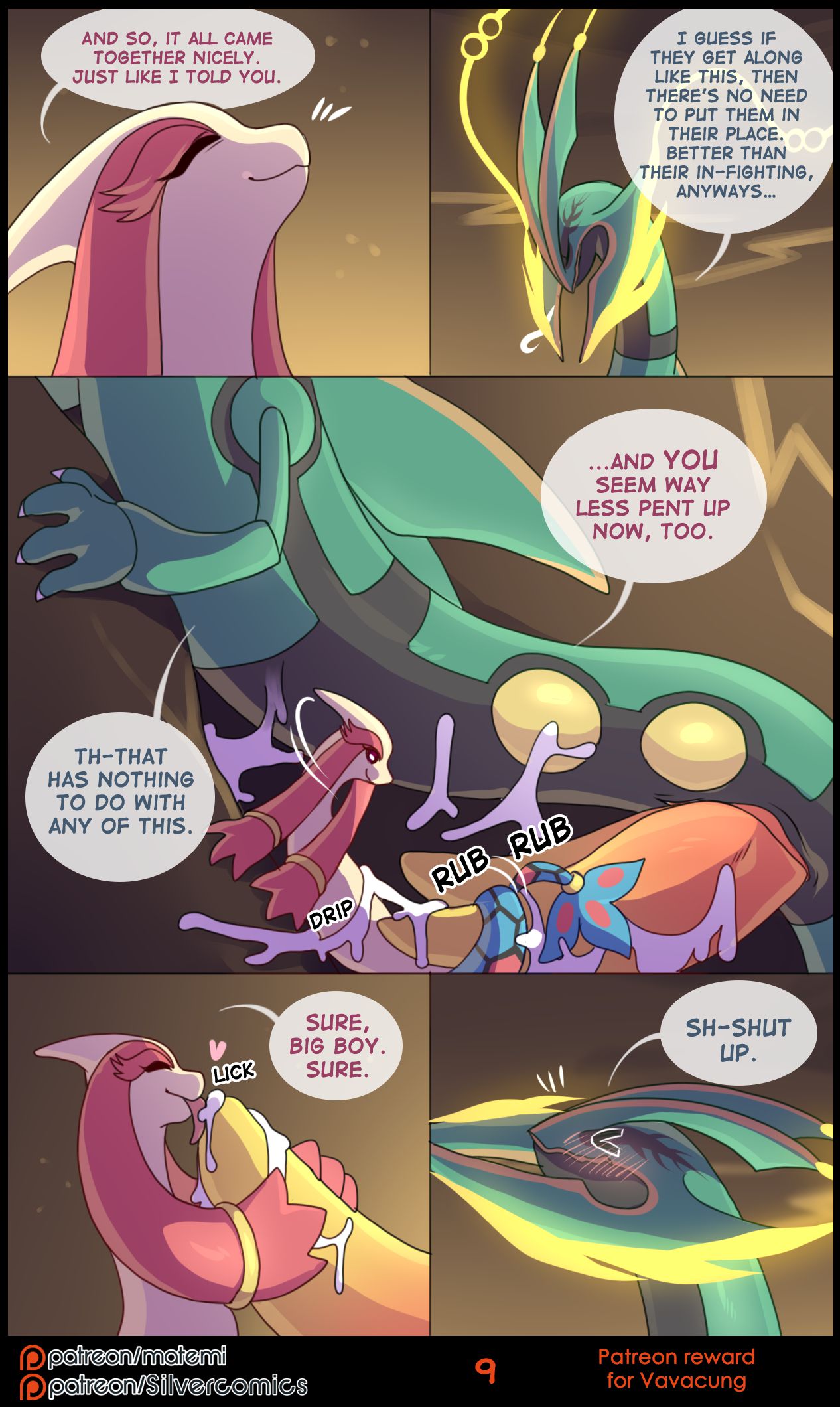 Groudon x Kyogre (Pokemon) [Matemi] 1 . Groudon x Kyogre - Chapter 1 (Pokemon) [Matemi] – page 9