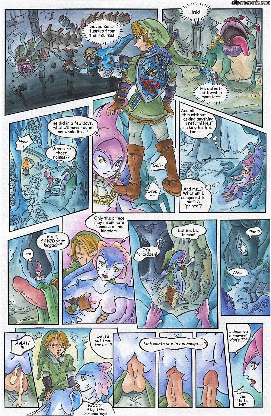 Alternate Destinies (The Legend of Zelda) [Various] 2 . Alternate Destinies - Chapter 2 (The Legend of Zelda) [Passage | Alexandre Jdo] – page 13