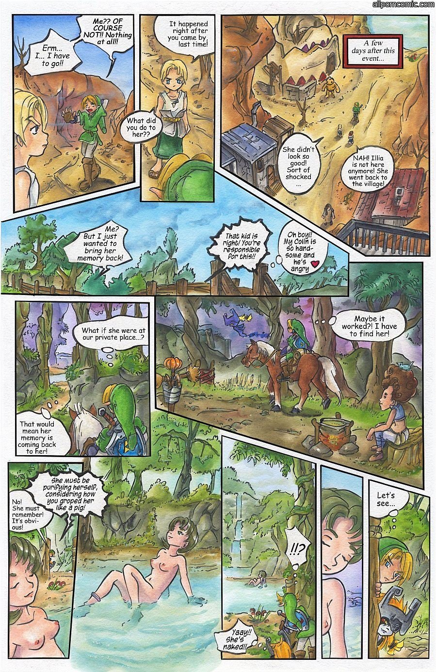 Alternate Destinies (The Legend of Zelda) [Various] 2 . Alternate Destinies - Chapter 2 (The Legend of Zelda) [Passage | Alexandre Jdo] – page 28