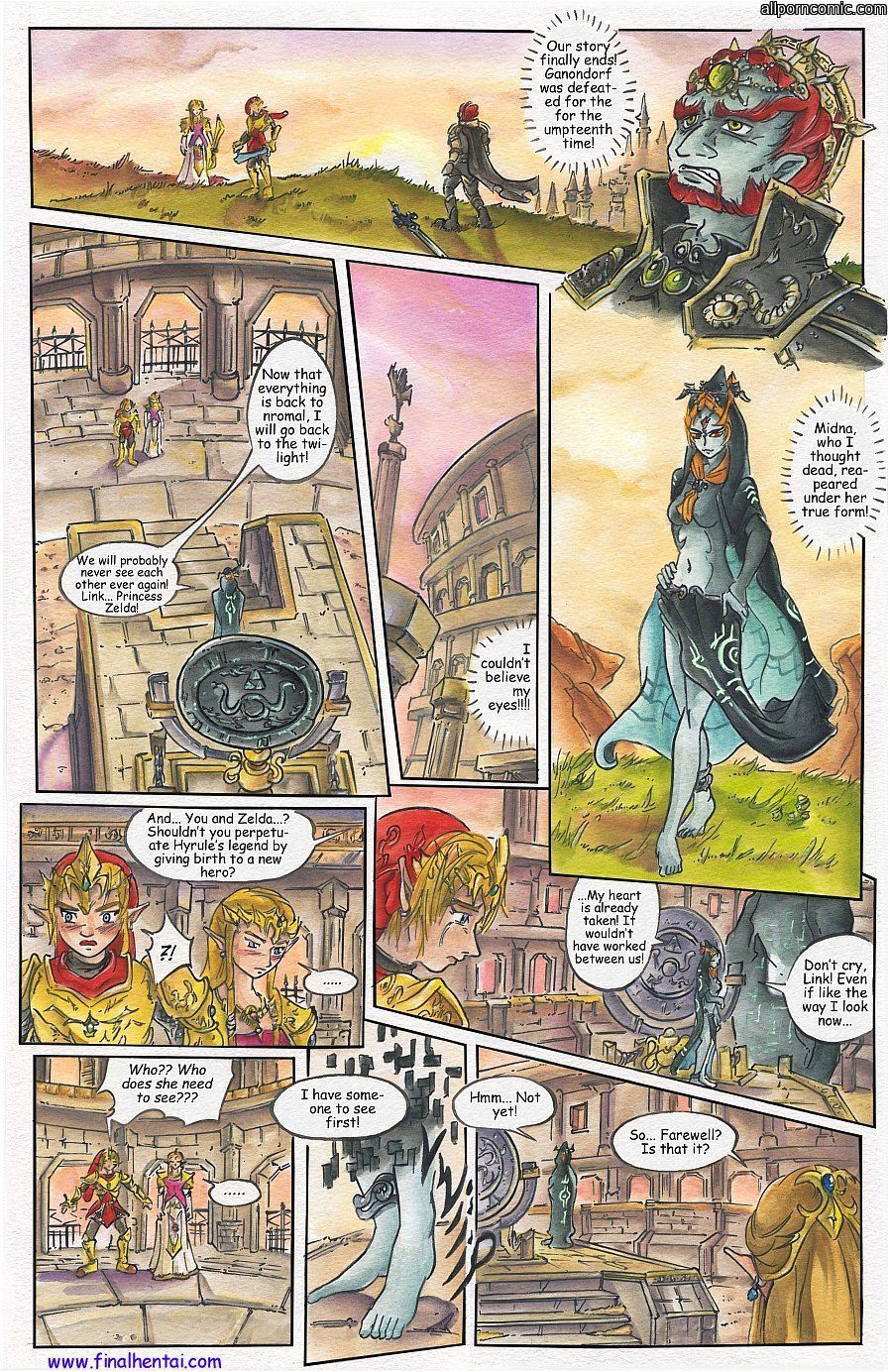 Alternate Destinies (The Legend of Zelda) [Various] 2 . Alternate Destinies - Chapter 2 (The Legend of Zelda) [Passage | Alexandre Jdo] – page 33