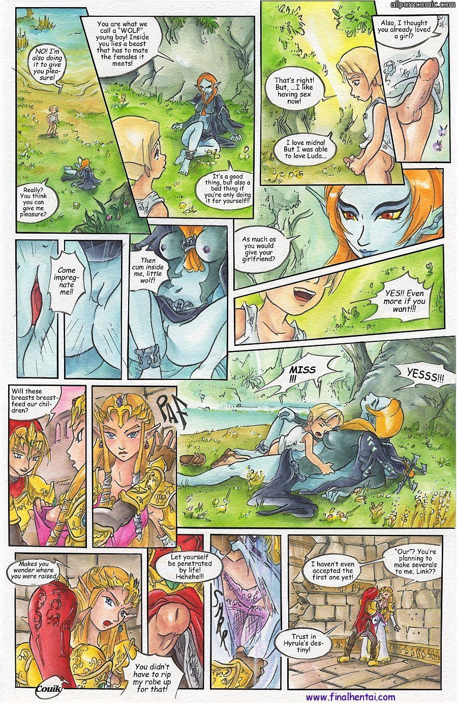 Alternate Destinies (The Legend of Zelda) [Various] 2 . Alternate Destinies - Chapter 2 (The Legend of Zelda) [Passage | Alexandre Jdo] – page 37