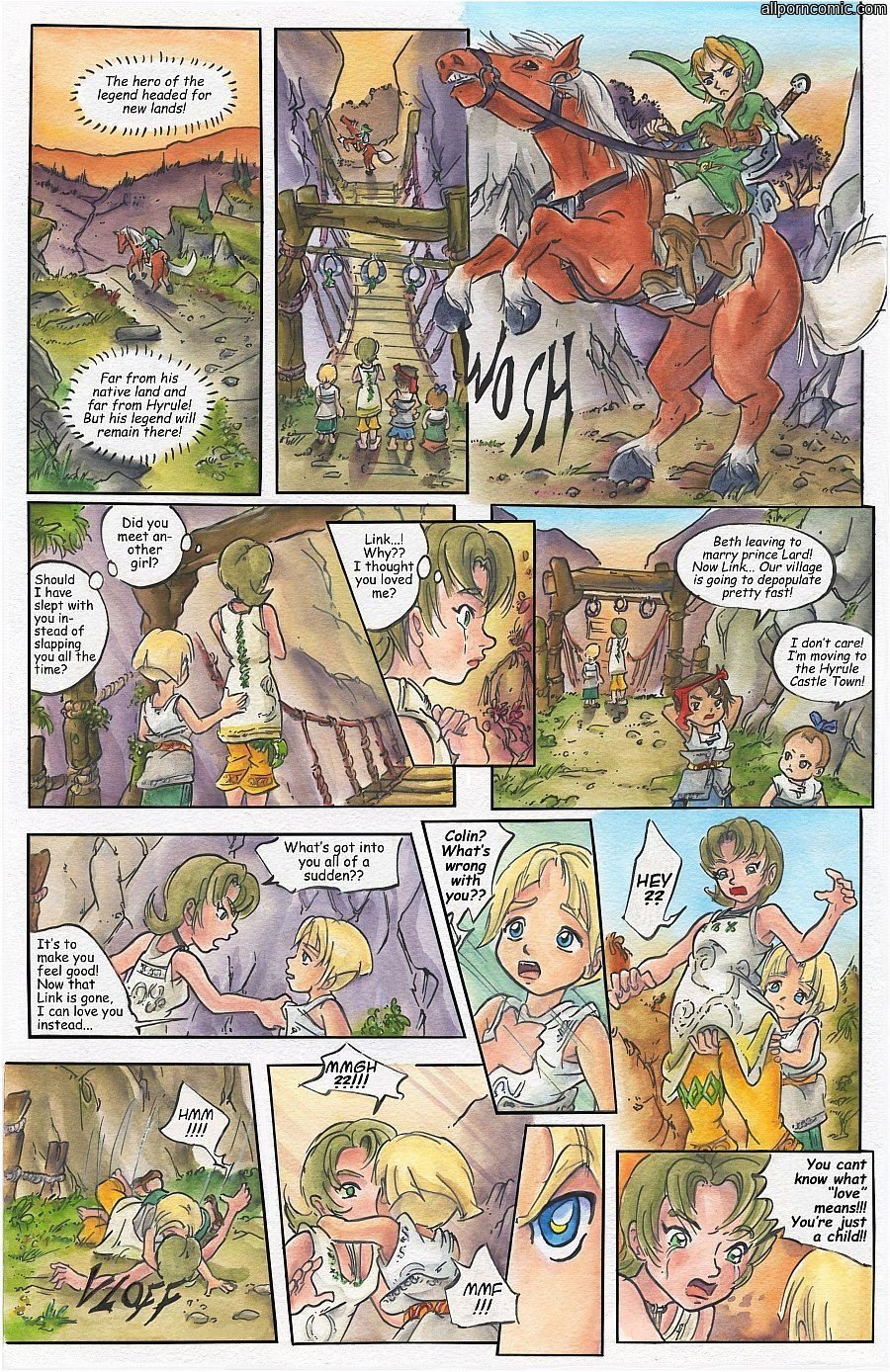 Alternate Destinies (The Legend of Zelda) [Various] 2 . Alternate Destinies - Chapter 2 (The Legend of Zelda) [Passage | Alexandre Jdo] – page 42