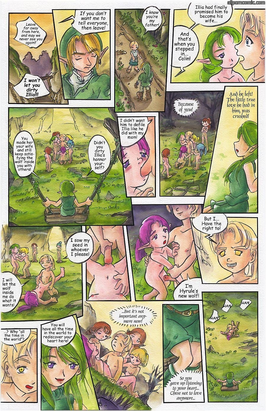 Alternate Destinies (The Legend of Zelda) [Various] 2 . Alternate Destinies - Chapter 2 (The Legend of Zelda) [Passage | Alexandre Jdo] – page 54