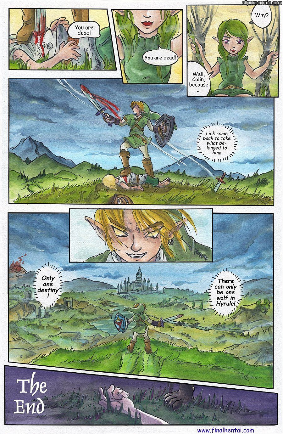 Alternate Destinies (The Legend of Zelda) [Various] 2 . Alternate Destinies - Chapter 2 (The Legend of Zelda) [Passage | Alexandre Jdo] – page 55