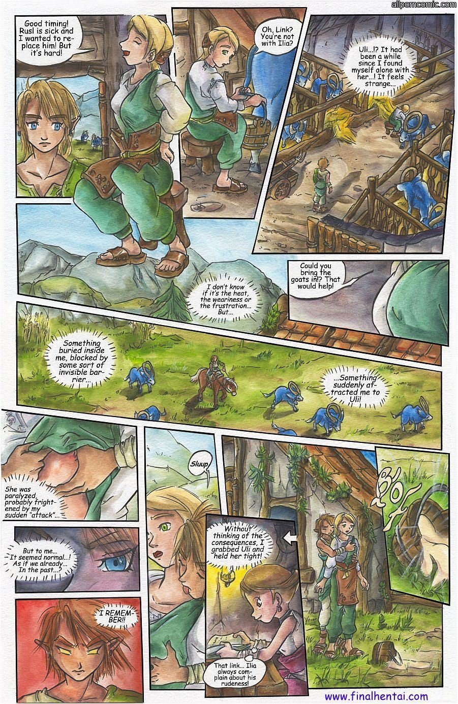 Alternate Destinies (The Legend of Zelda) [Various] 2 . Alternate Destinies - Chapter 2 (The Legend of Zelda) [Passage | Alexandre Jdo] – page 9