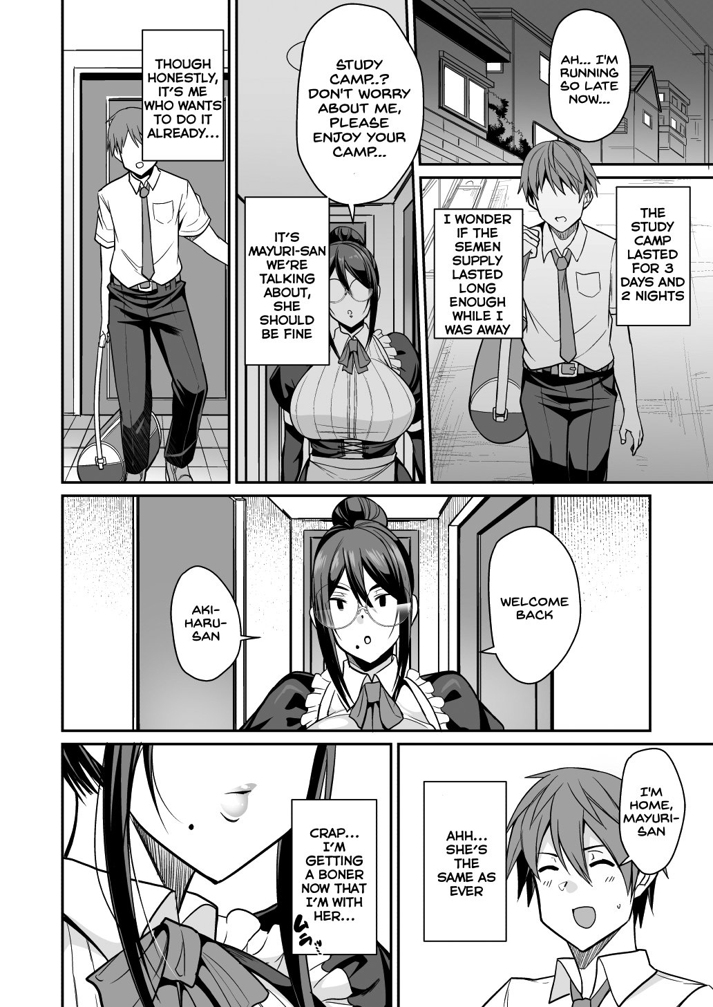 Mayuri a Succubus Maid [Nishida Megane] 1 . Mayuri a Succubus Maid - Chapter 1 [Nishida Megane] – page 26