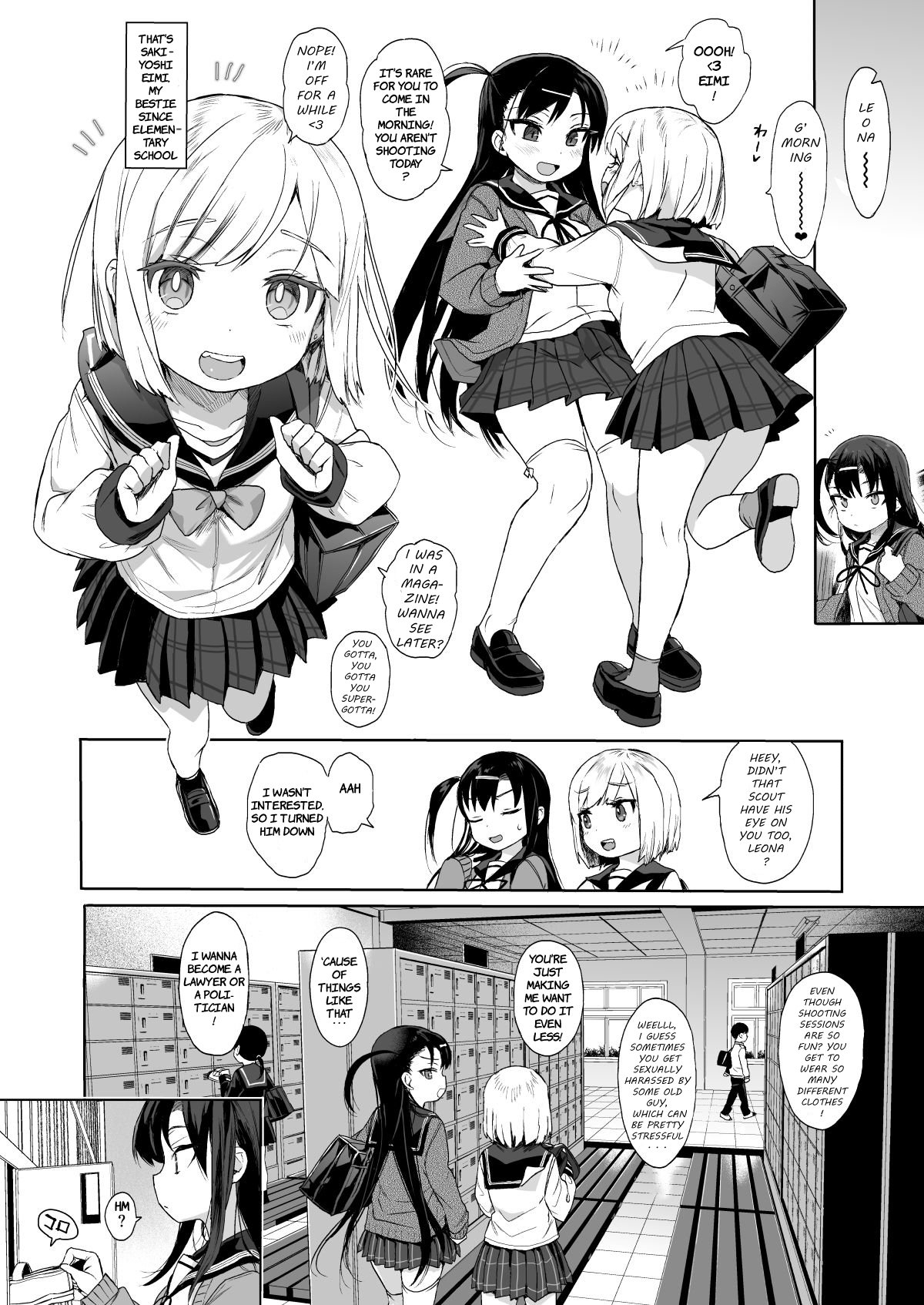 JC Saimin de Seikyouiku + JC no Omake [Kuromotokun] 2 . JC Saimin de Seikyouiku - Chapter 2 [Kuromotokun] – page 3
