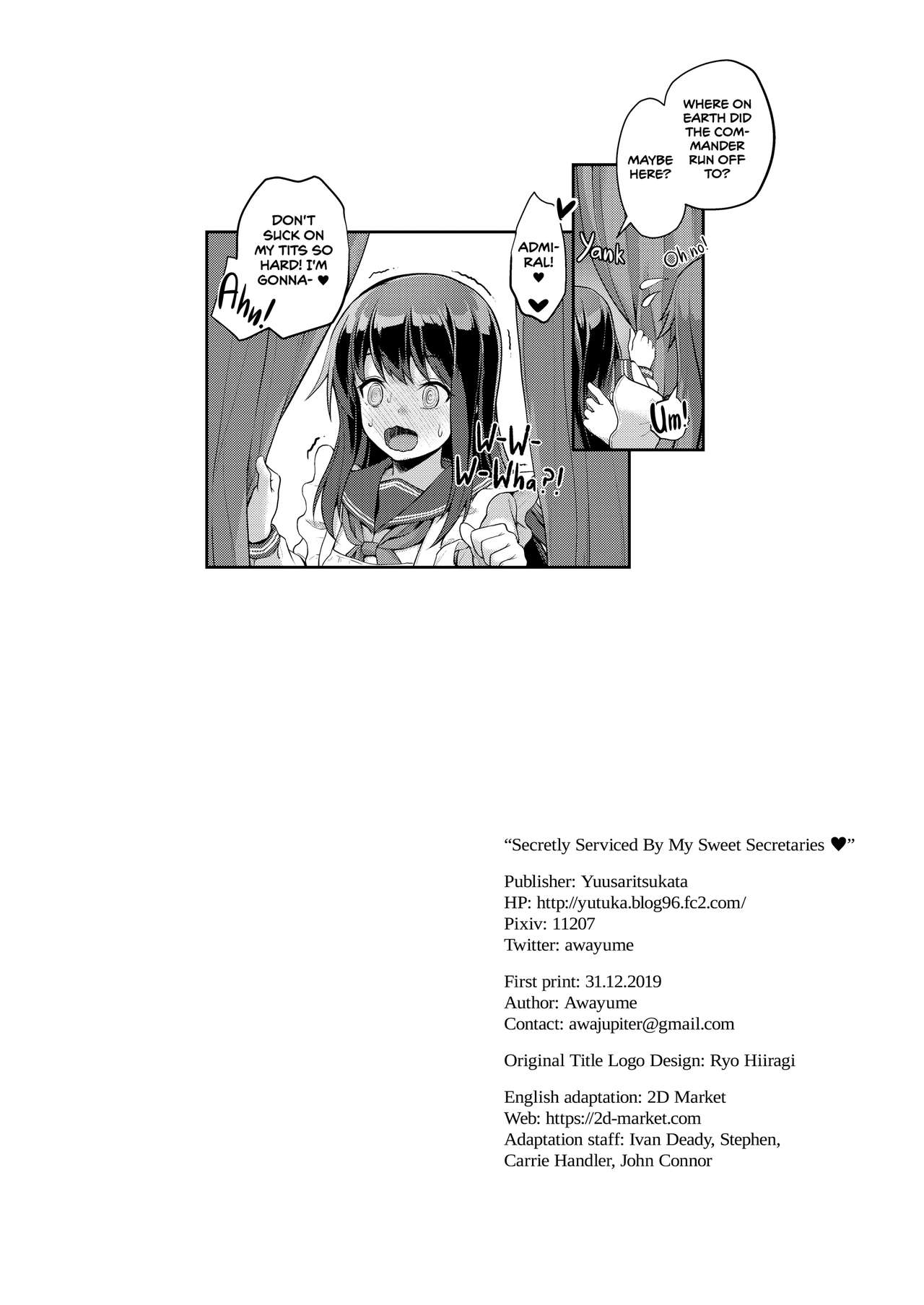 Secretly Serviced by My Sweet Secretaries (Kantai Collection -KanColle-) [Awayume] 1 . Secretly Serviced by My Sweet Secretaries - Chapter 1 (Kantai Collection -KanColle-) [Awayume] – page 25
