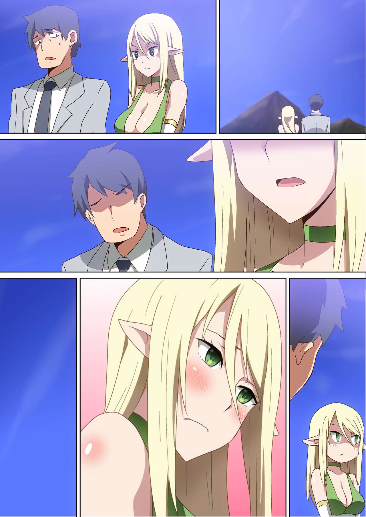 A case where I was summoned to a different world by a busty beauty elf and I got a cheat ability with enhanced magic and traveled while making children with her [Hara] 1 . A case where I was summoned to a different world by a busty beauty elf and I got a cheat ability with enhanced magic and traveled while making children with her - Chapter 1 [Hara] – page 29