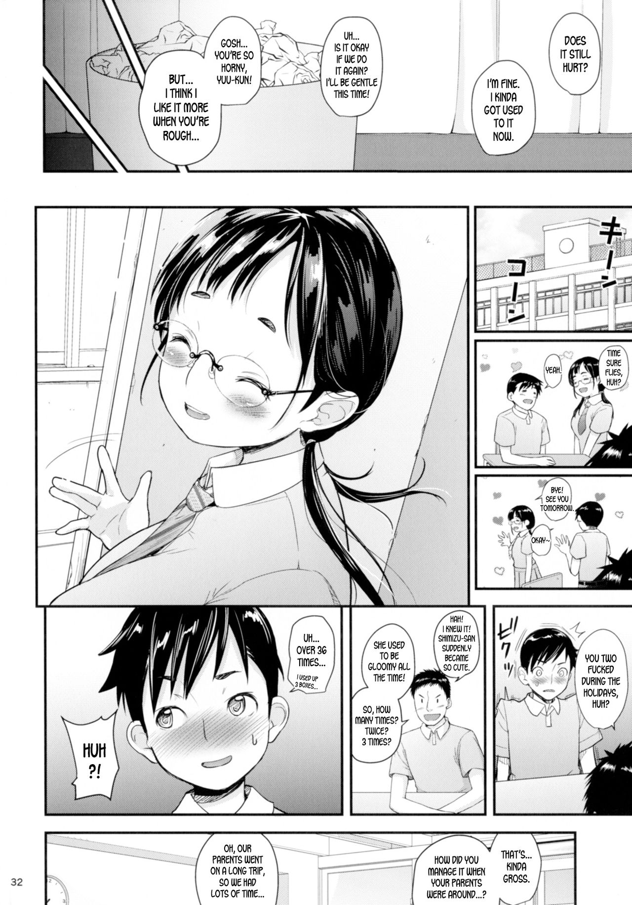 Day Long Sex With A Plain Looking Girl [Natsuki Kiyohito] 1 . Day Long Sex With A Plain Looking Girl - Chapter 1 [Natsuki Kiyohito] – page 32