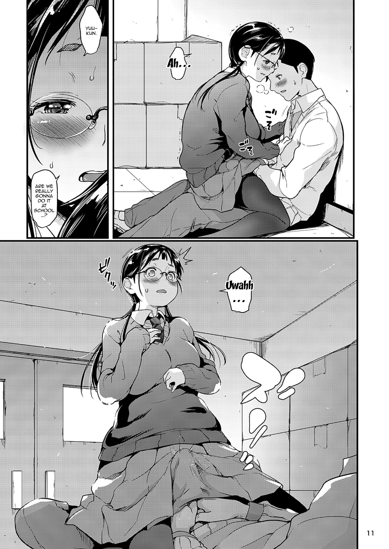 Day Long Sex With A Plain Looking Girl [Natsuki Kiyohito] 2 . Day Long Sex With A Plain Looking Girl - Chapter 2 [Natsuki Kiyohito] – page 9