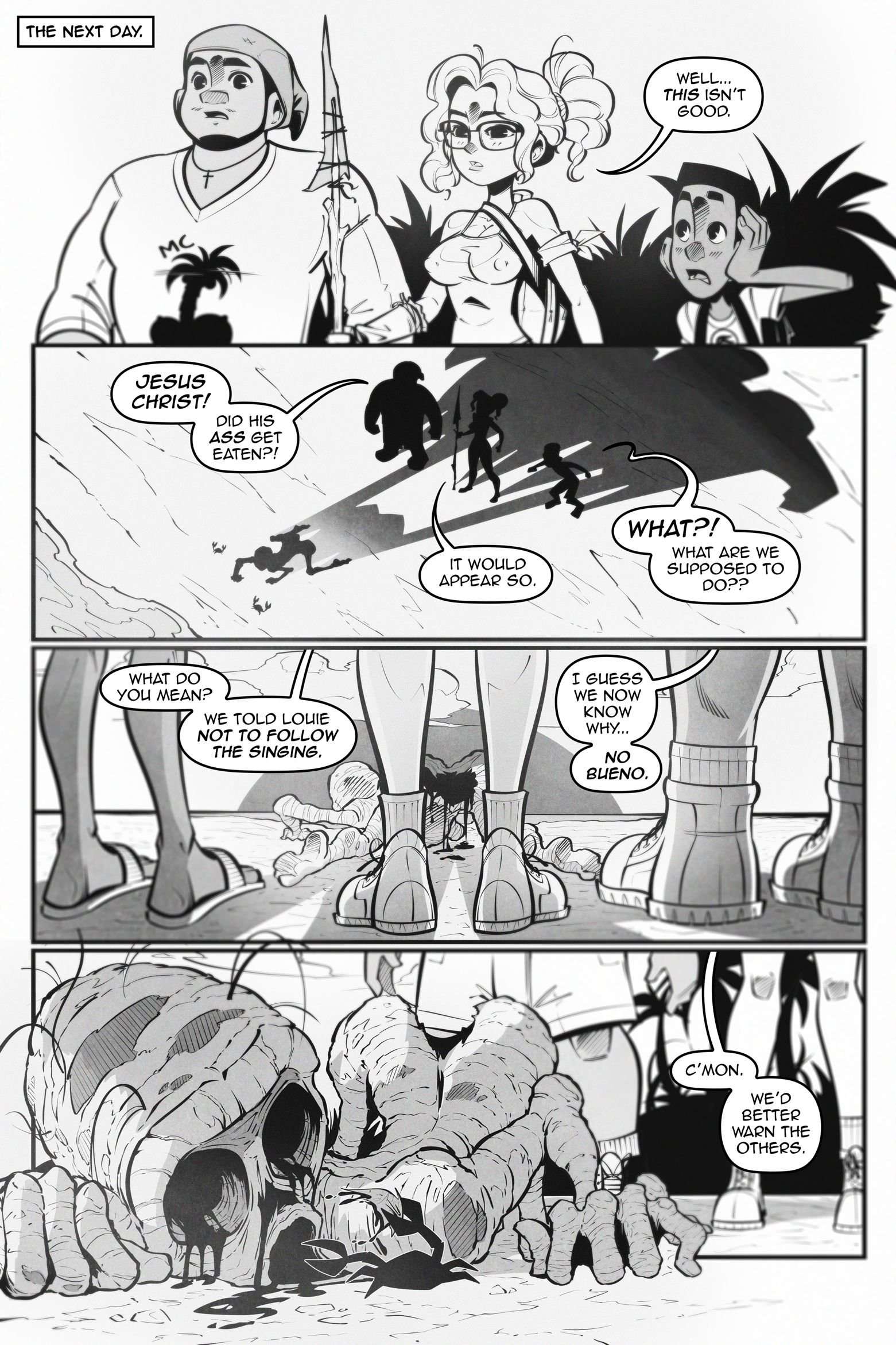 Horror Island [LAZ] 1 . Horror Island - Chapter 1 [LAZ] – page 8
