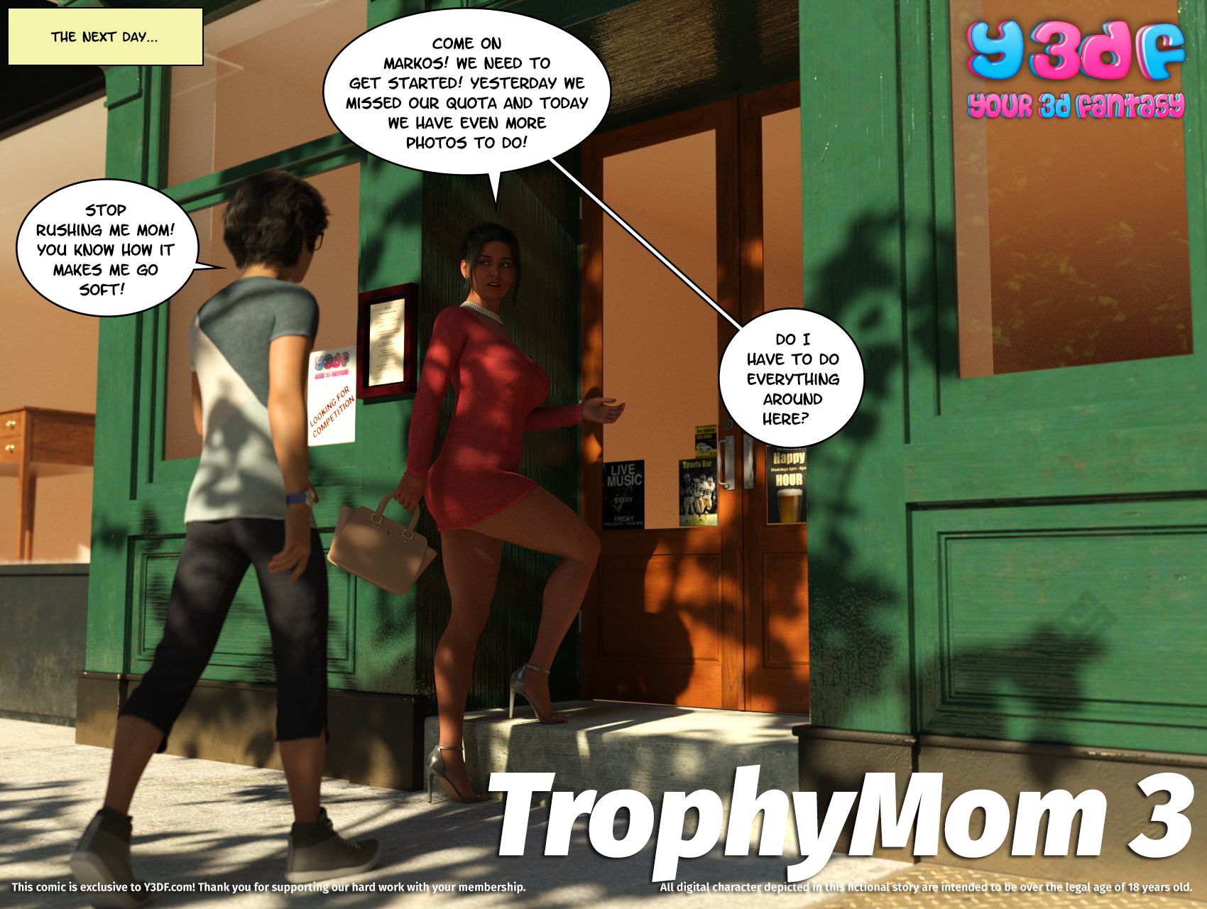 TrophyMom [Y3DF] 3 . TrophyMom - Chapter 3 [Y3DF] – page 1