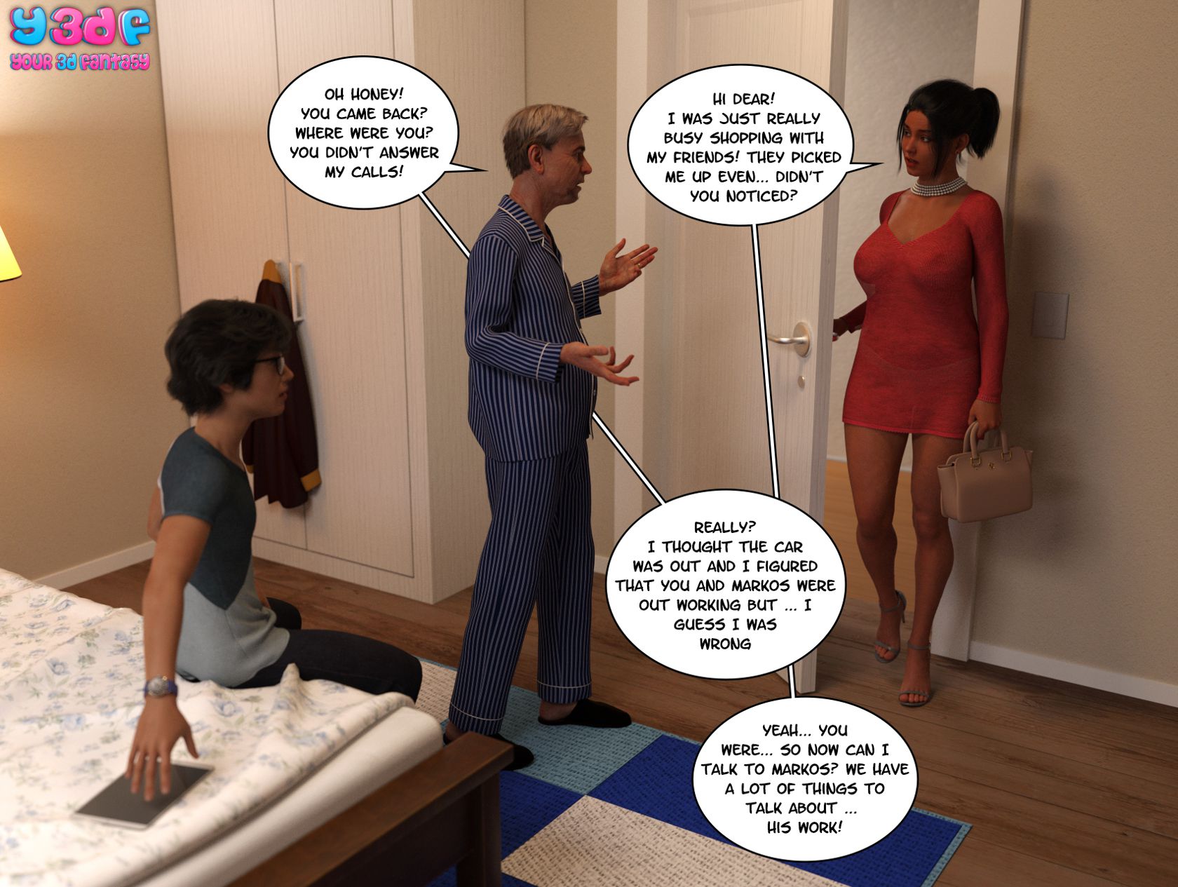 TrophyMom [Y3DF] 3 . TrophyMom - Chapter 3 [Y3DF] – page 71