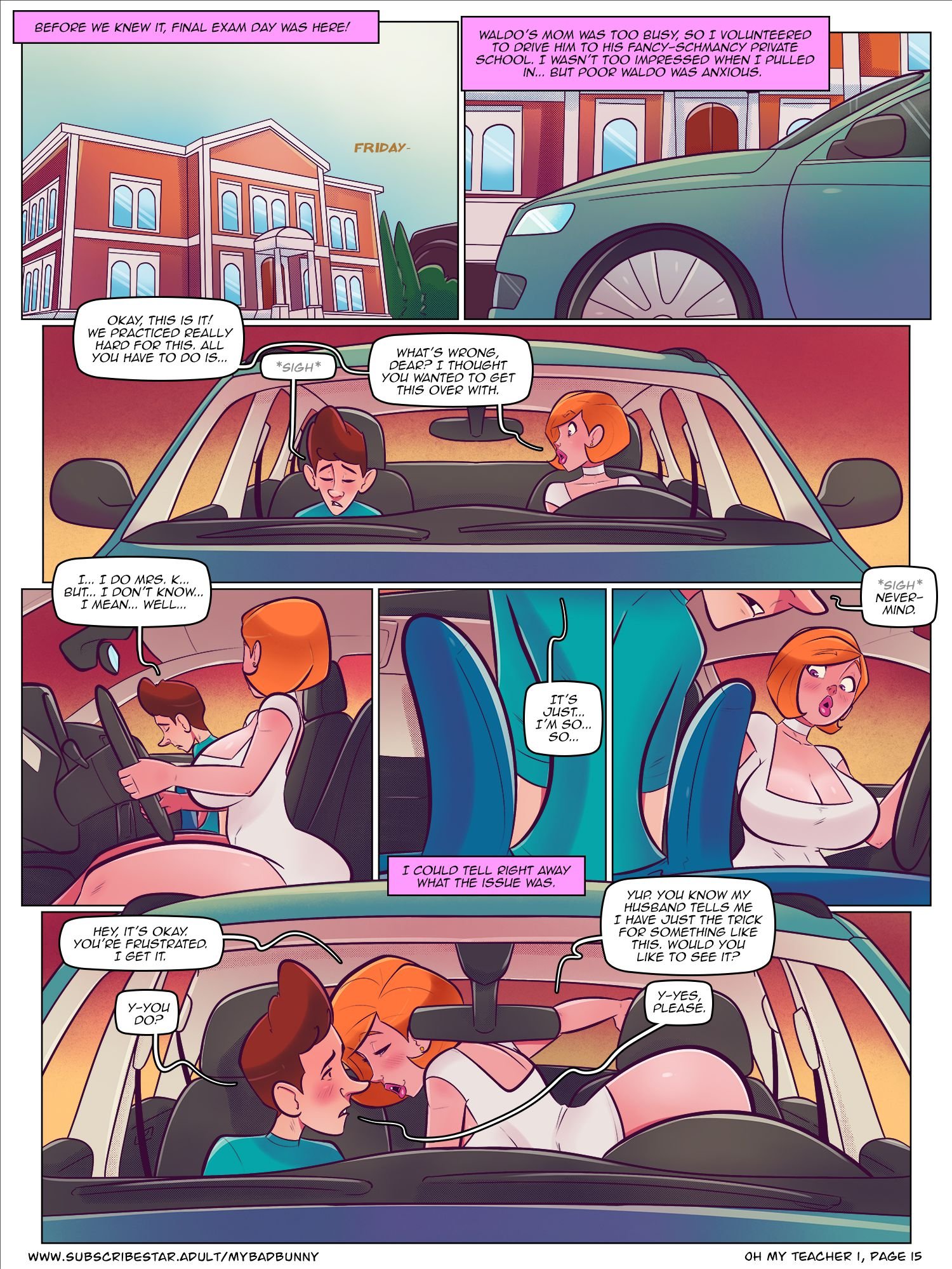 Oh My Teacher [My Bad Bunny] 1 . Oh My Teacher - Chapter 1 [My Bad Bunny] – page 16