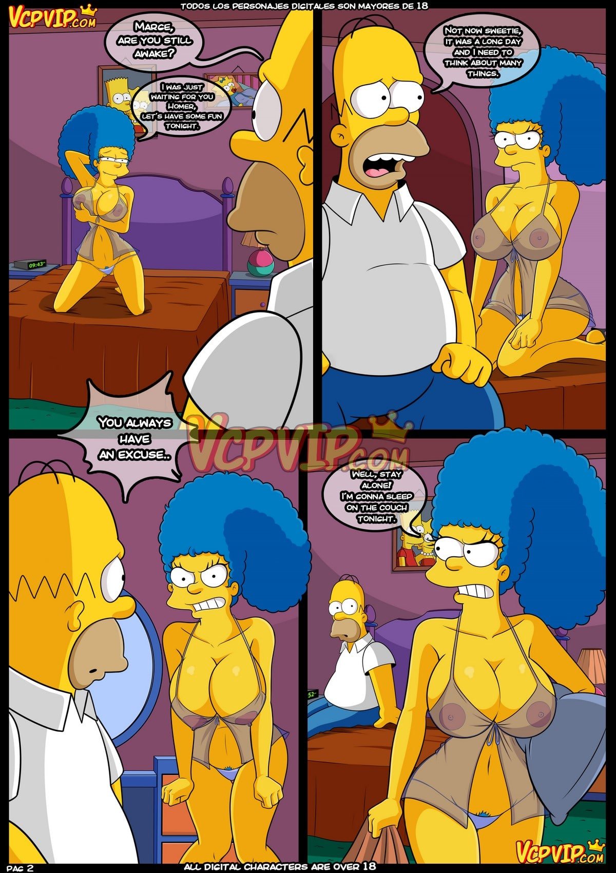 Mama (The Simpsons) [Croc] 1 . Mama  - Chapter 1 (The Simpsons) [Croc] – page 3