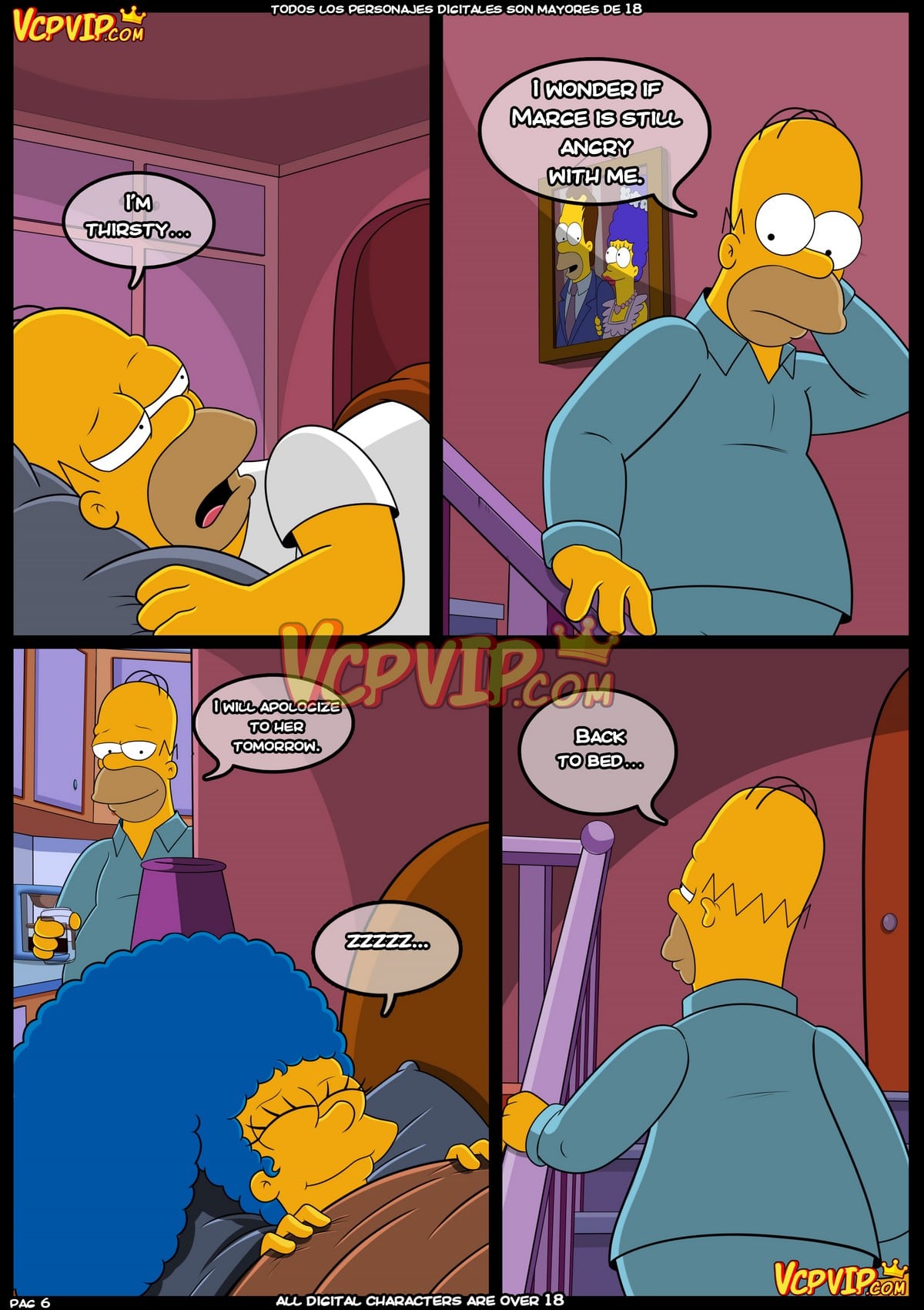 Mama (The Simpsons) [Croc] 1 . Mama  - Chapter 1 (The Simpsons) [Croc] – page 7