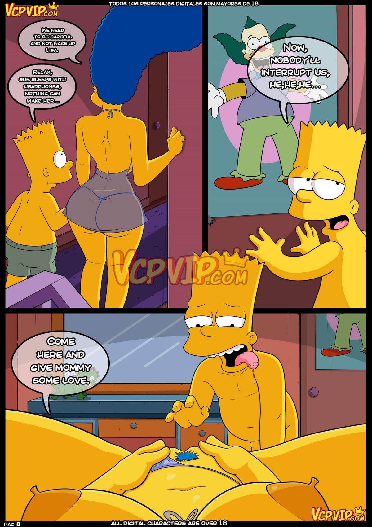 Mama (The Simpsons) [Croc] 1 . Mama  - Chapter 1 (The Simpsons) [Croc] – page 9
