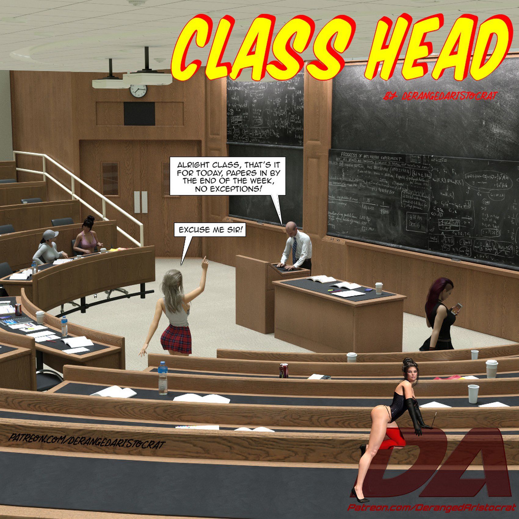 Class Head [Deranged Aristocrat] 1 . Class Head - Chapter 1 [Deranged Aristocrat] – page 1