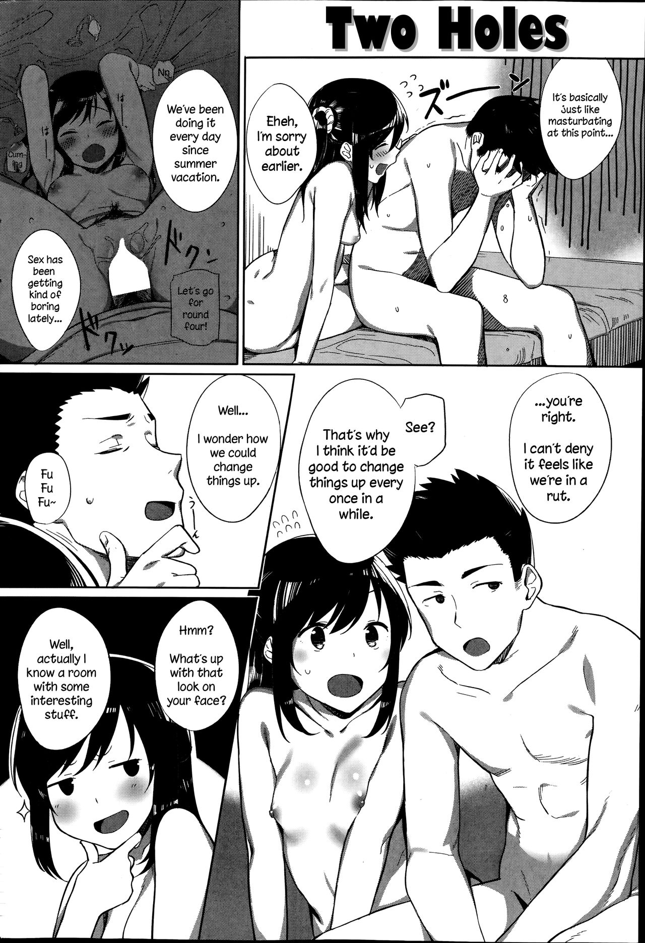 Two Holes [Shinjiro] 1 . Two Holes - Chapter 1 [Shinjiro] – page 2
