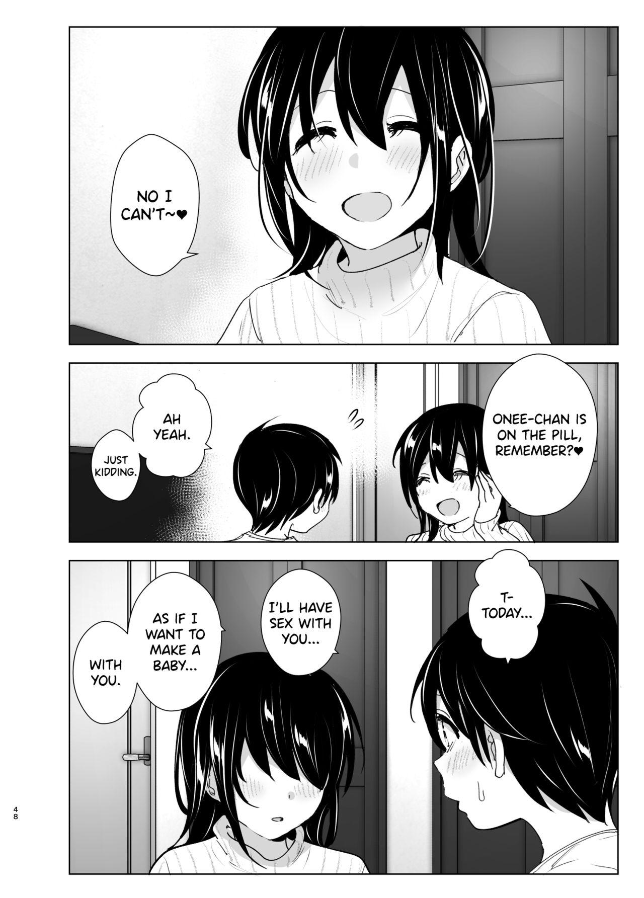 Older Sister and Complaint Listening Younger Brother [Nakani] 2 . Older Sister and Complaint Listening Younger Brother  - Chapter 2 [Nakani] – page 47