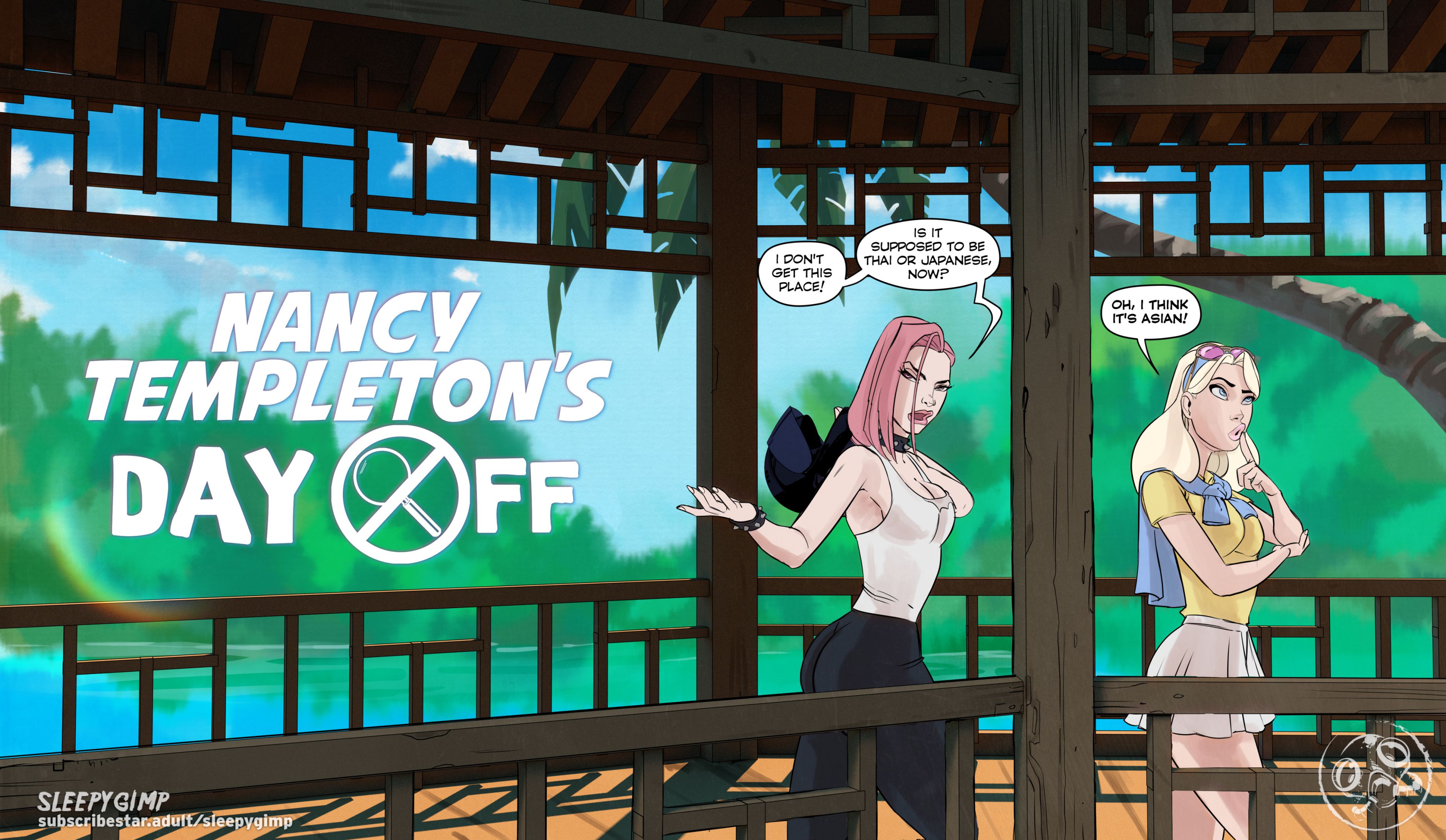 Nancy Templeton’s Day Off [Sleepy Gimp] 1 . Nancy Templeton's Day Off - Chapter 1 [Sleepy Gimp] – page 6