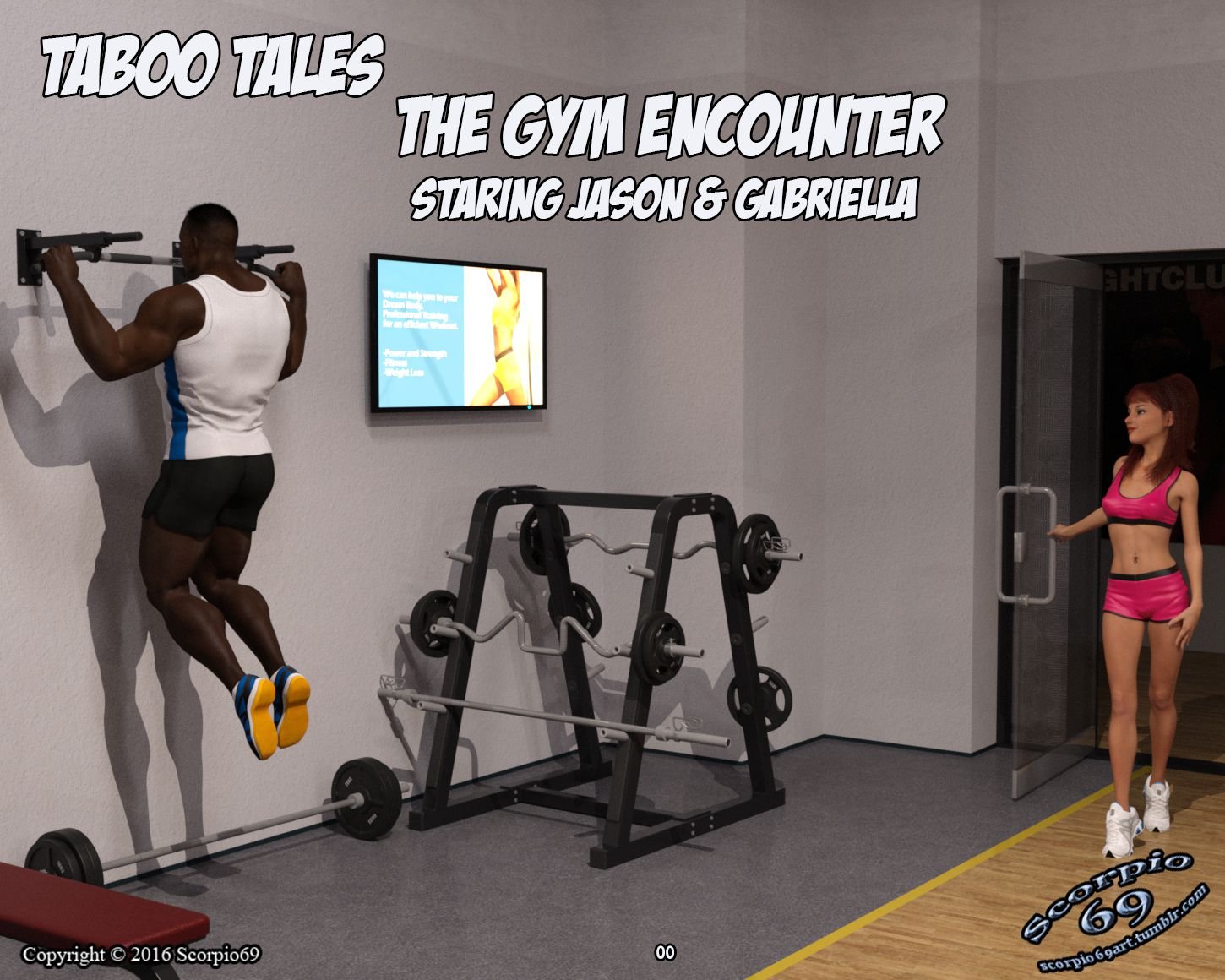 The Gym Encounter [Scorpio69] 1 . The Gym Encounter  - Chapter 1 [Scorpio69] – page 1