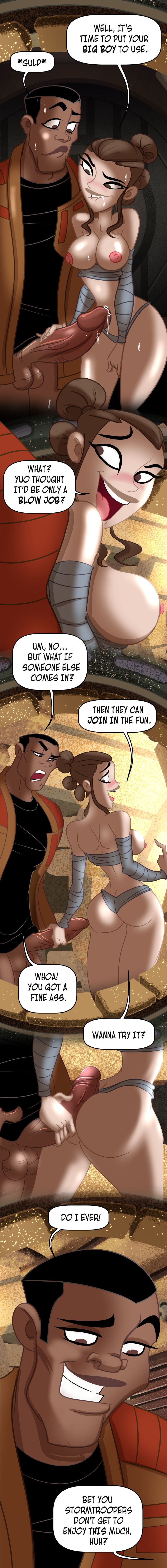 Star Wanks (Star Wars) [Tease Comix] 2 . Star Wanks - Chapter 2 (Star Wars) [Tease Comix] – page 17