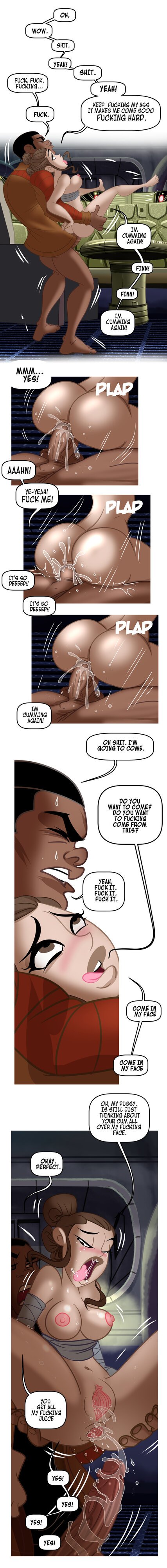 Star Wanks (Star Wars) [Tease Comix] 2 . Star Wanks - Chapter 2 (Star Wars) [Tease Comix] – page 27