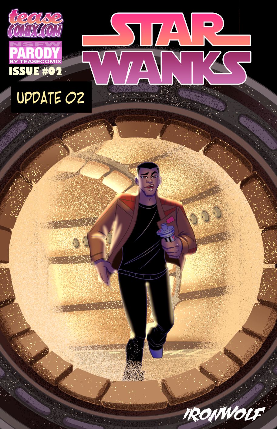 Star Wanks (Star Wars) [Tease Comix] 0.2 . Star Wanks - (Star Wars) [Tease Comix] – page 1