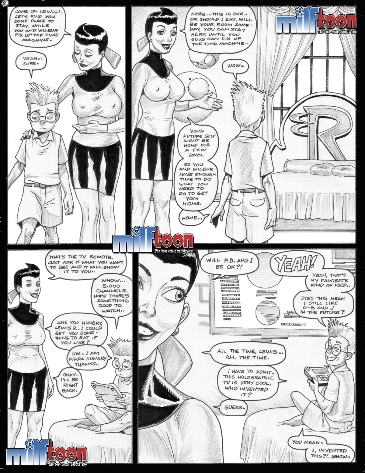 Meet The Robs (Meet the Robinsons) [MILFToon] 1 . Meet The Robs  - Chapter 1 (Meet the Robinsons) [MILFToon] – page 2