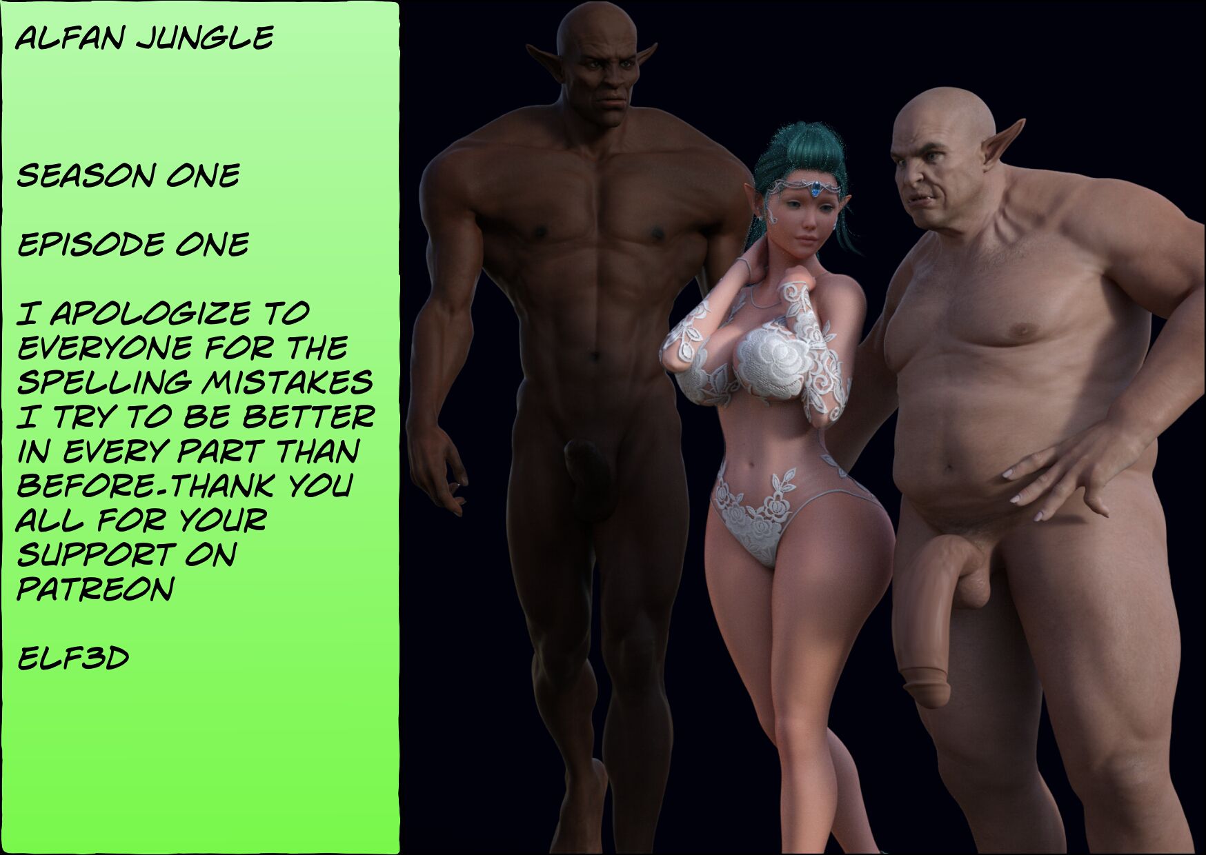Alfan Jungle [Elf3D] 1 . Alfan Jungle S1 Ep 1-5 - [Elf3D] – page 1
