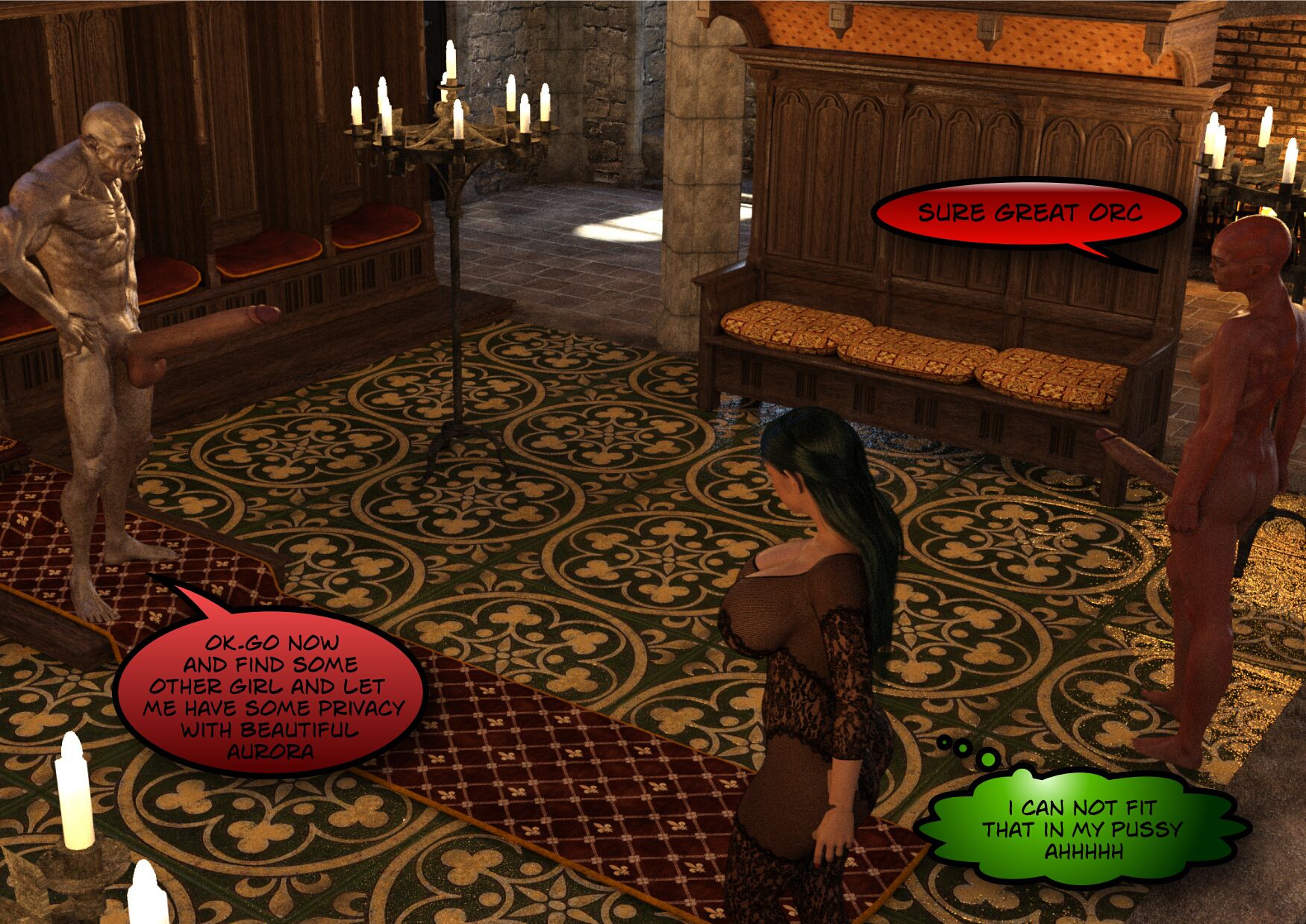 Elf Princess [Elf3D] 4 . Elf Princess - Chapter 4 [Elf3D] – page 16