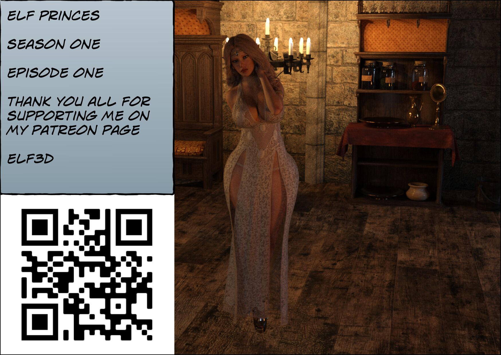 Elf Princess [Elf3D] 1 . Elf Princess - Chapter 1 [Elf3D] – page 1