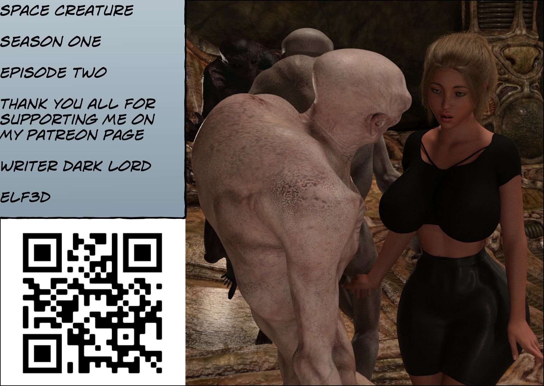 Space Creature [Elf3D] 2 . Space Creature - Chapter 2 [Elf3D] – page 1