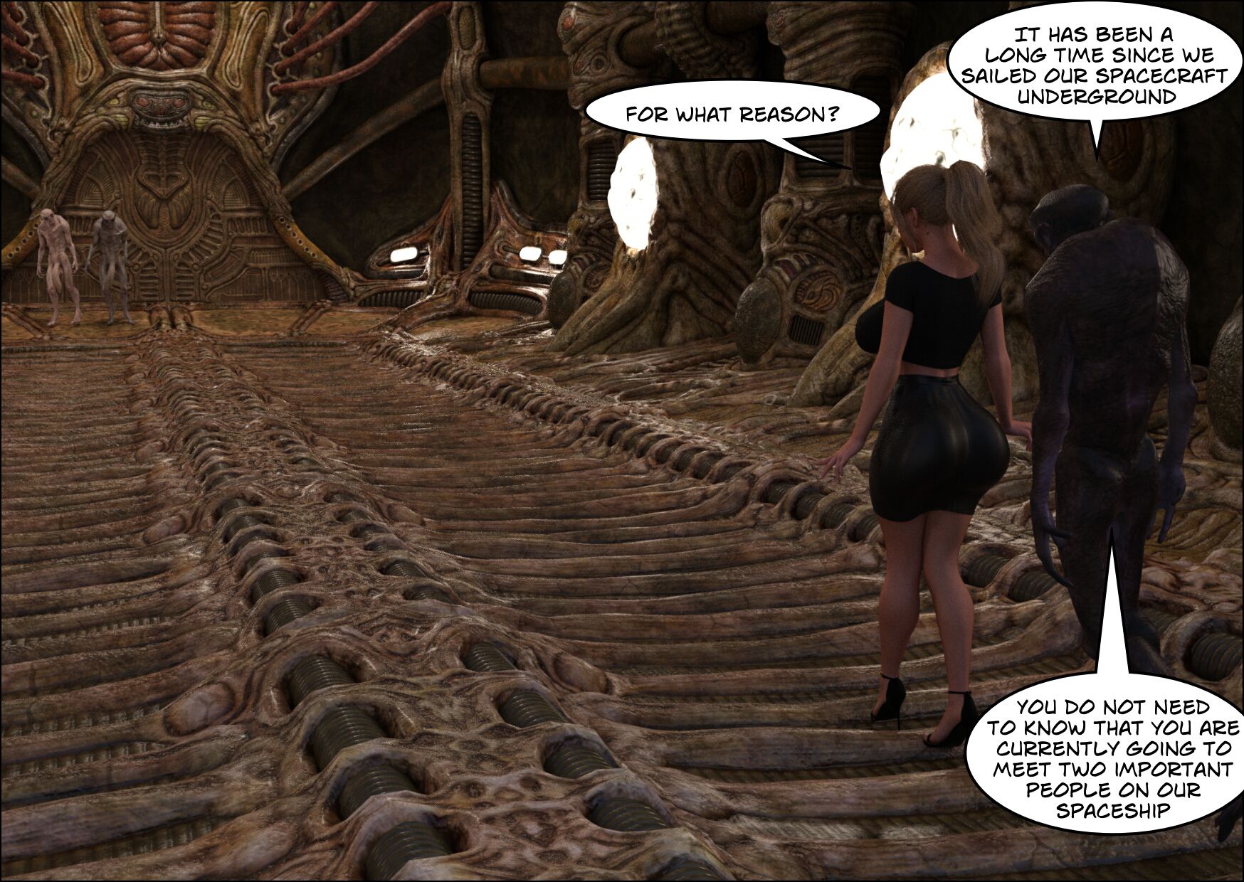 Space Creature [Elf3D] 2 . Space Creature - Chapter 2 [Elf3D] – page 4