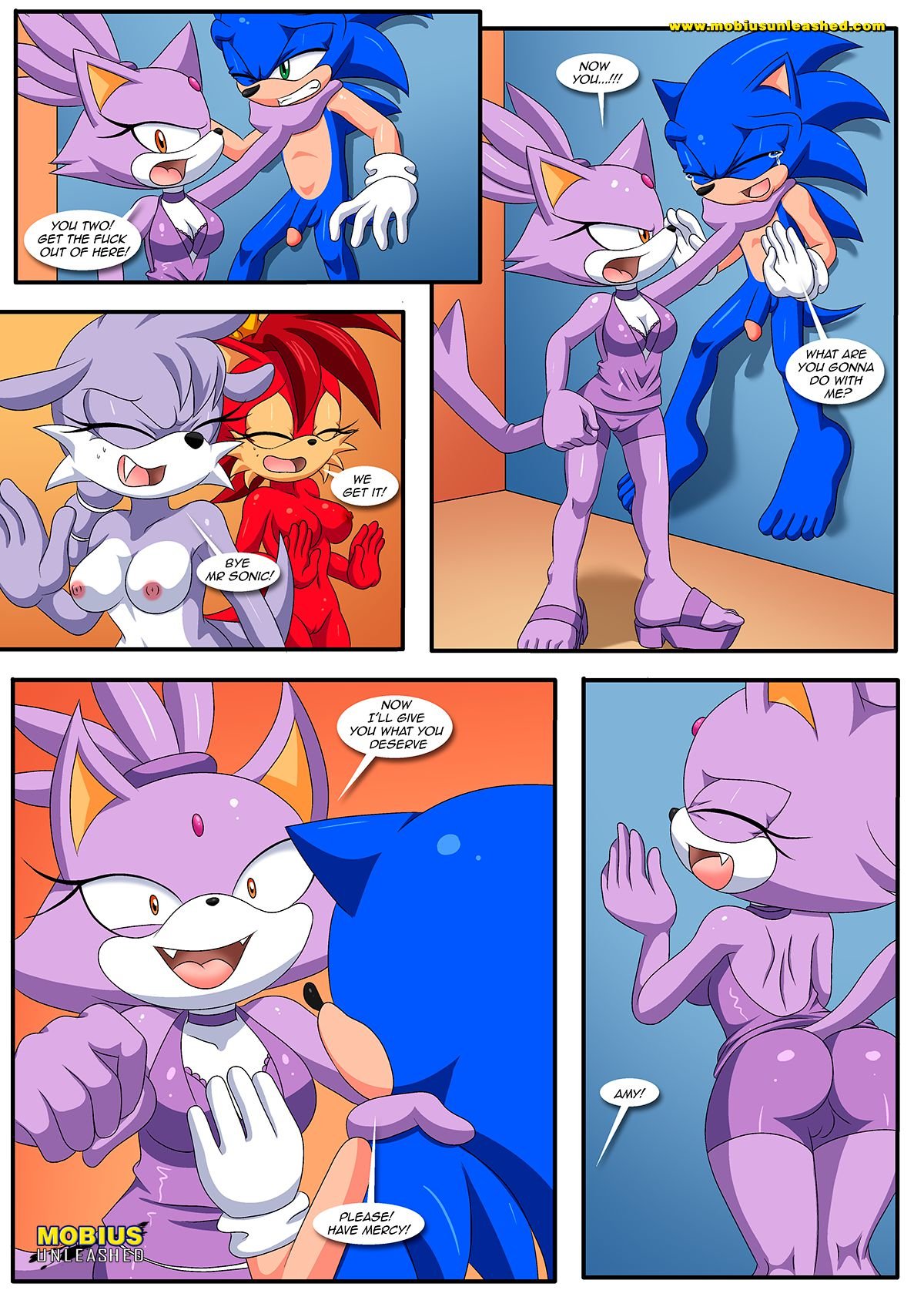 Burning Love (Sonic the Hedgehog) [Palcomix , Mobius Unleashed] 1 . Burning Love - Chapter 1 (Sonic the Hedgehog) [Palcomix , Mobius Unleashed] – page 16