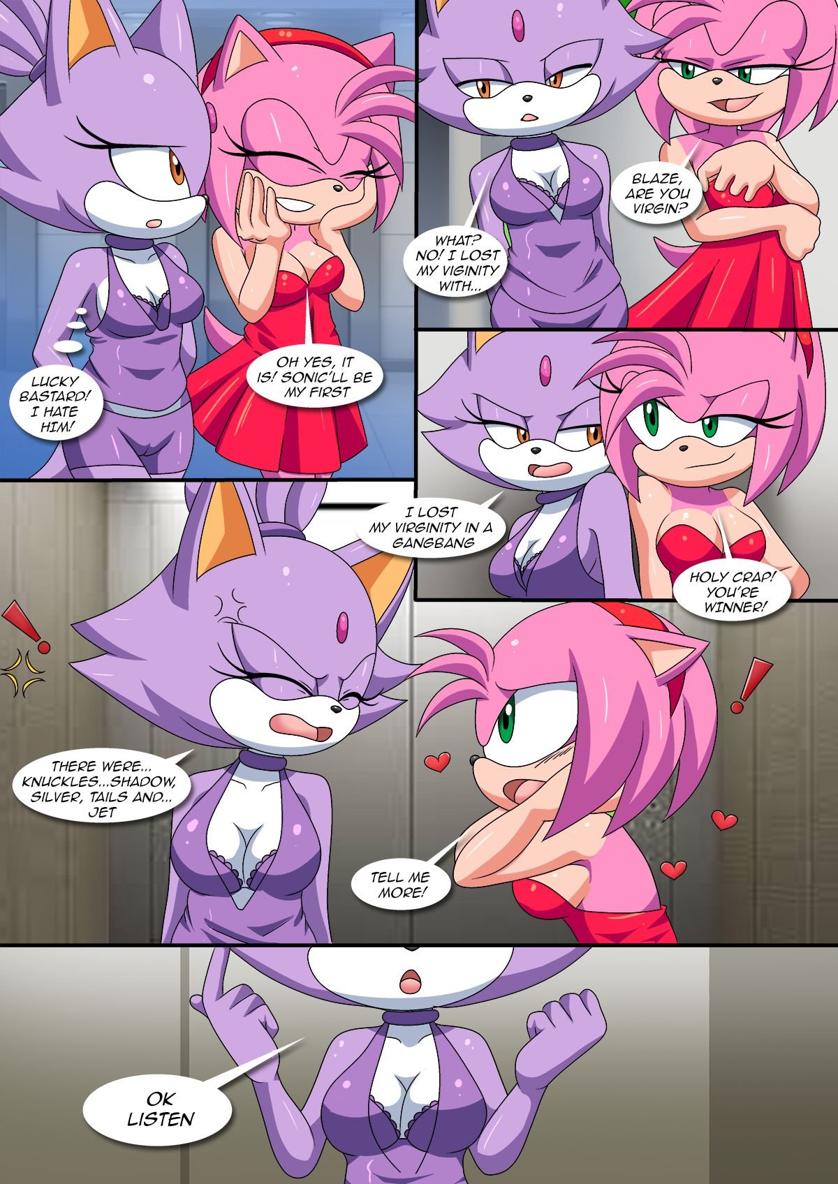Burning Love (Sonic the Hedgehog) [Palcomix , Mobius Unleashed] 1 . Burning Love - Chapter 1 (Sonic the Hedgehog) [Palcomix , Mobius Unleashed] – page 6