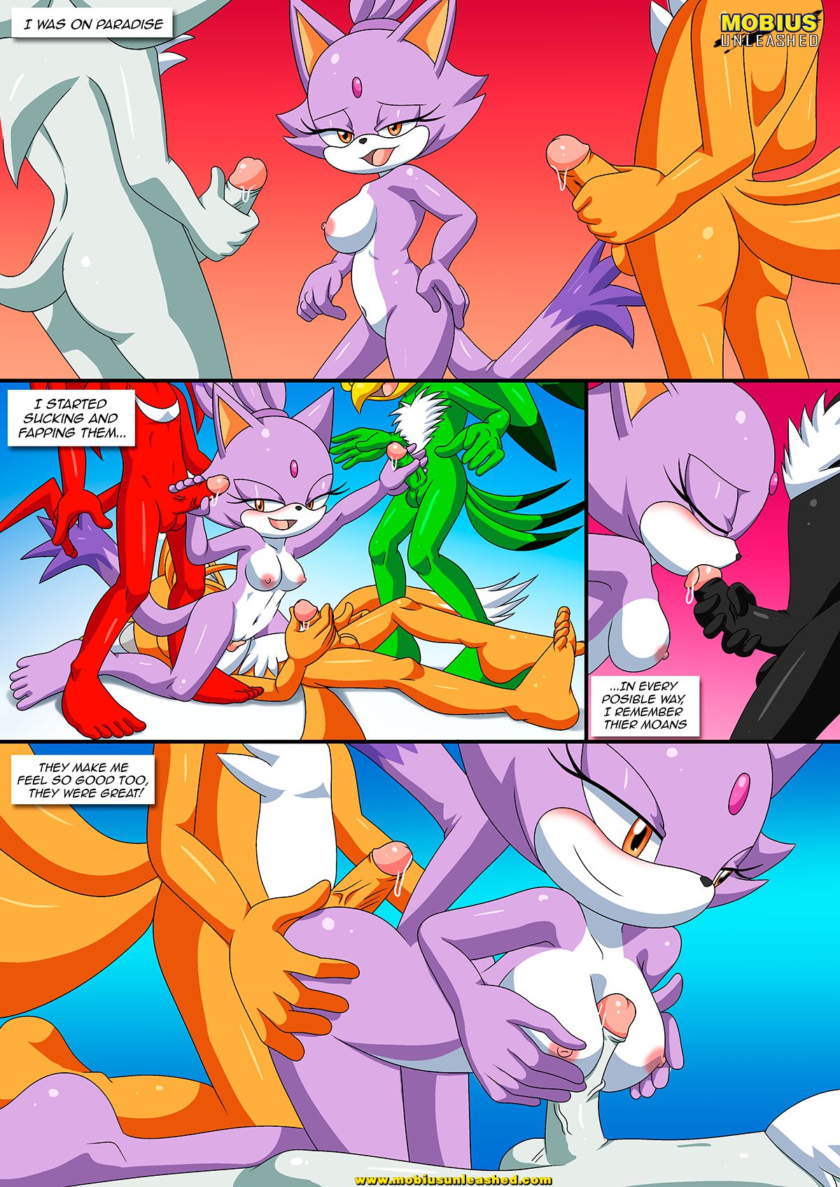 Burning Love (Sonic the Hedgehog) [Palcomix , Mobius Unleashed] 1 . Burning Love - Chapter 1 (Sonic the Hedgehog) [Palcomix , Mobius Unleashed] – page 7