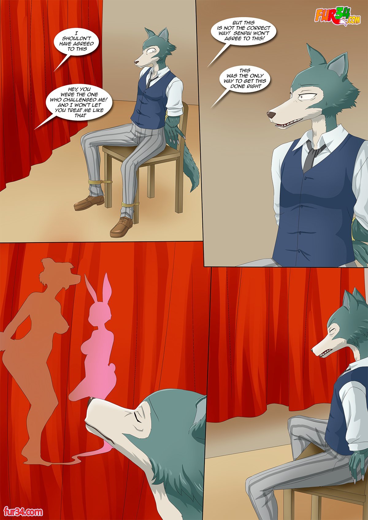 Wolf Feast (Beastars) [Palcomix , Fur34] 1 . Wolf Feast - Chapter 1 (Beastars) [Palcomix , Fur34] – page 2