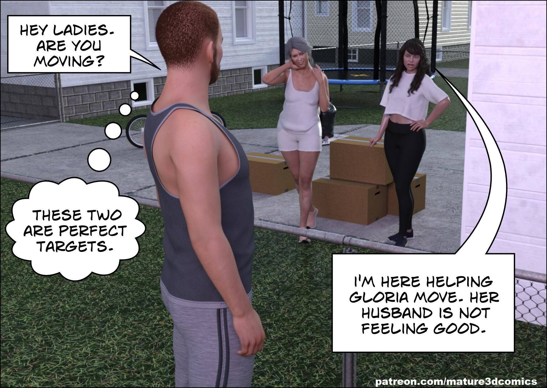 Hypnotic Gaze [Mature3DComics] 1 . Hypnotic Gaze  - Chapter 1 [Mature3DComics] – page 2