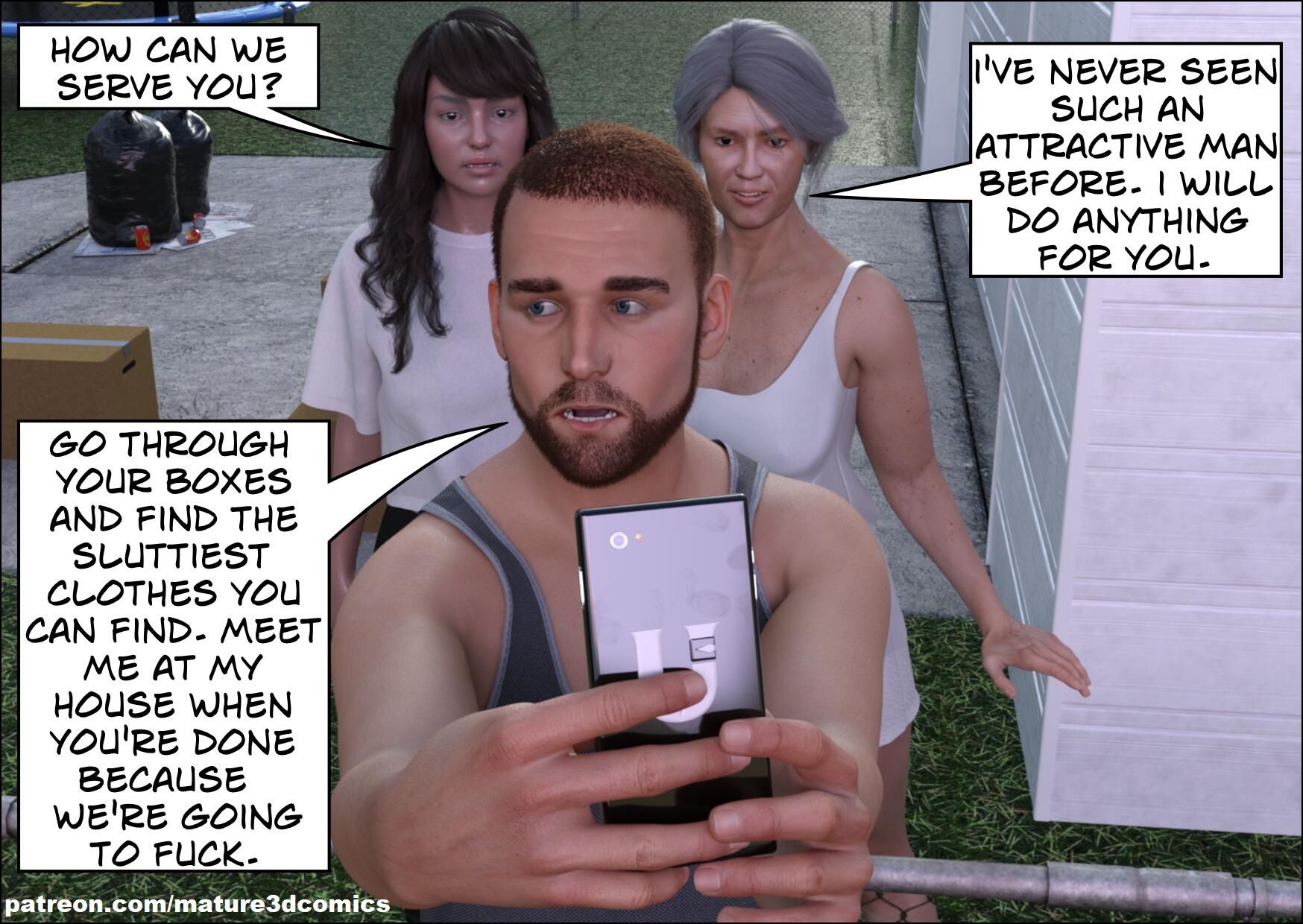 Hypnotic Gaze [Mature3DComics] 1 . Hypnotic Gaze  - Chapter 1 [Mature3DComics] – page 7