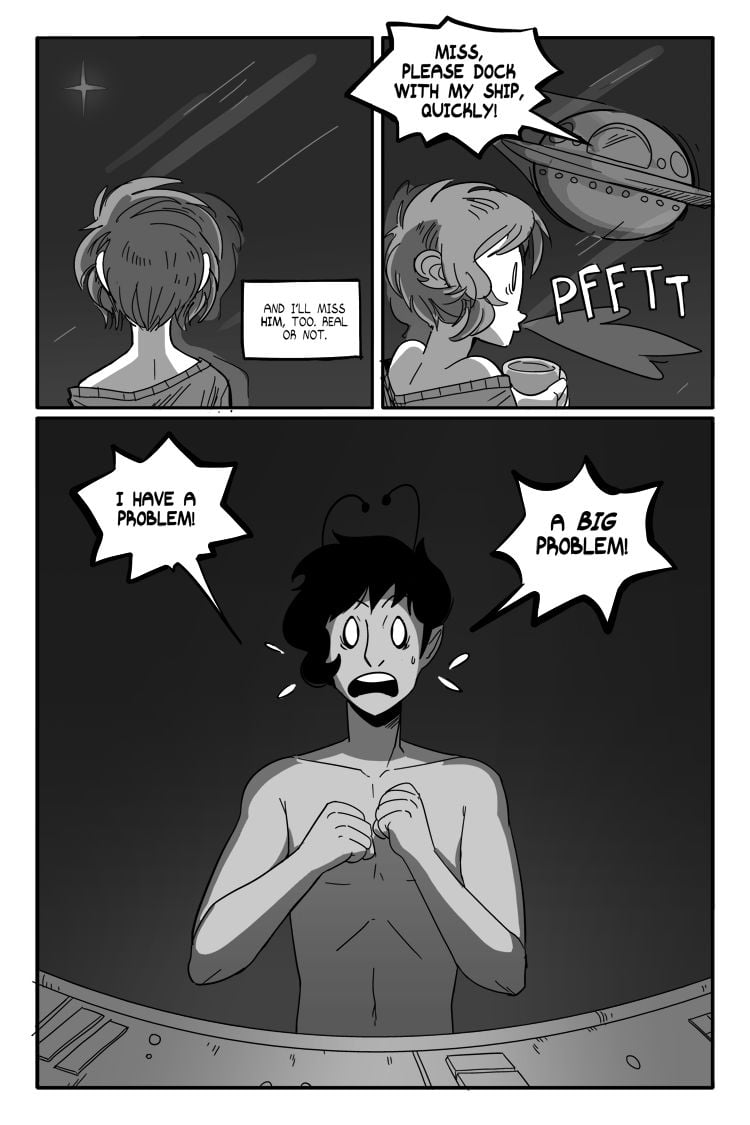 In Space, No One Can Hear You Shlick [Tissue Box] 2 . Space Rendezvous - Chapter 2 [Tissue Box] – page 5