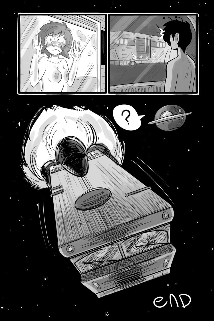 In Space, No One Can Hear You Shlick [Tissue Box] 1 . In Space, No One Can Hear You Shlick - Chapter 1 [Tissue Box] – page 16