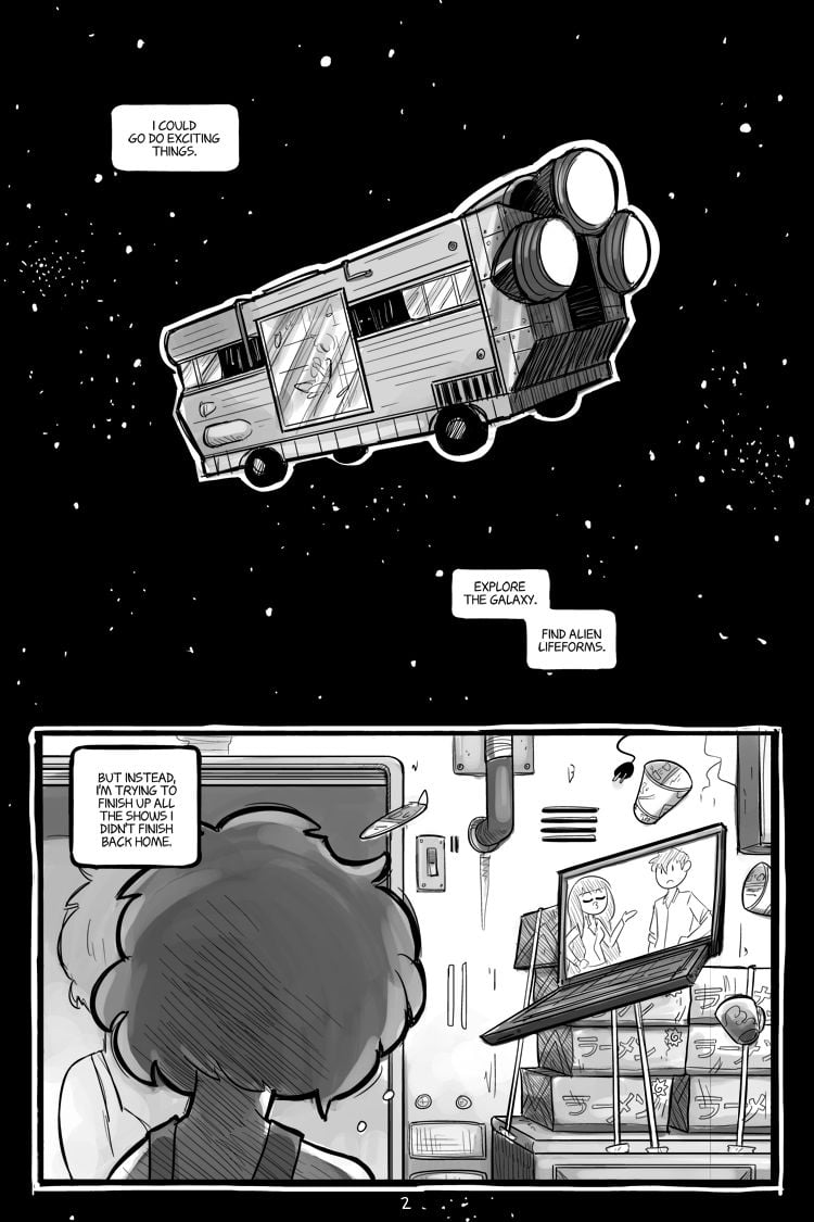 In Space, No One Can Hear You Shlick [Tissue Box] 1 . In Space, No One Can Hear You Shlick - Chapter 1 [Tissue Box] – page 3