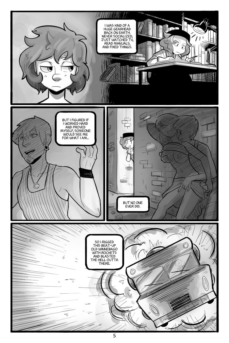 In Space, No One Can Hear You Shlick [Tissue Box] 1 . In Space, No One Can Hear You Shlick - Chapter 1 [Tissue Box] – page 6
