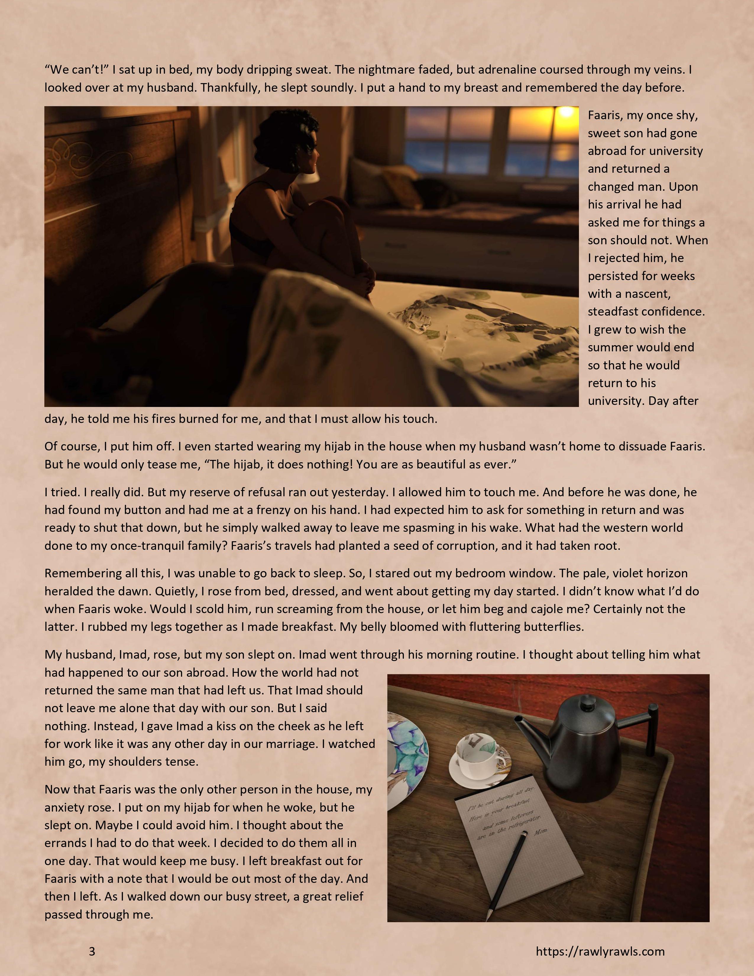Faaris Bakir’s Summer Off [Redoxa] 1 . Faaris Bakir's Summer Off - Chapter 1 [Redoxa] – page 3