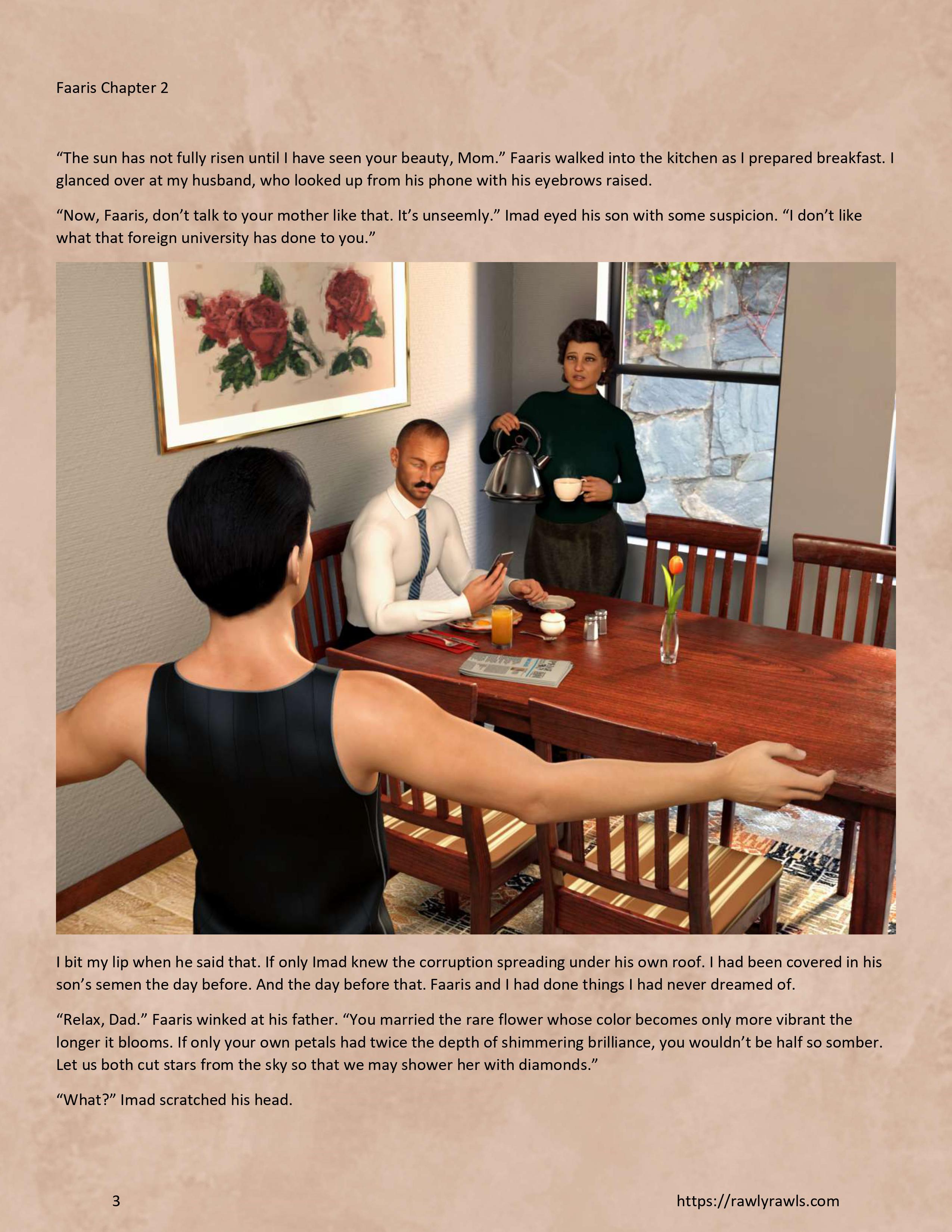 Faaris Bakir’s Summer Off [Redoxa] 2 . Faaris Bakir's Summer Off - Chapter 2 [Redoxa] – page 3