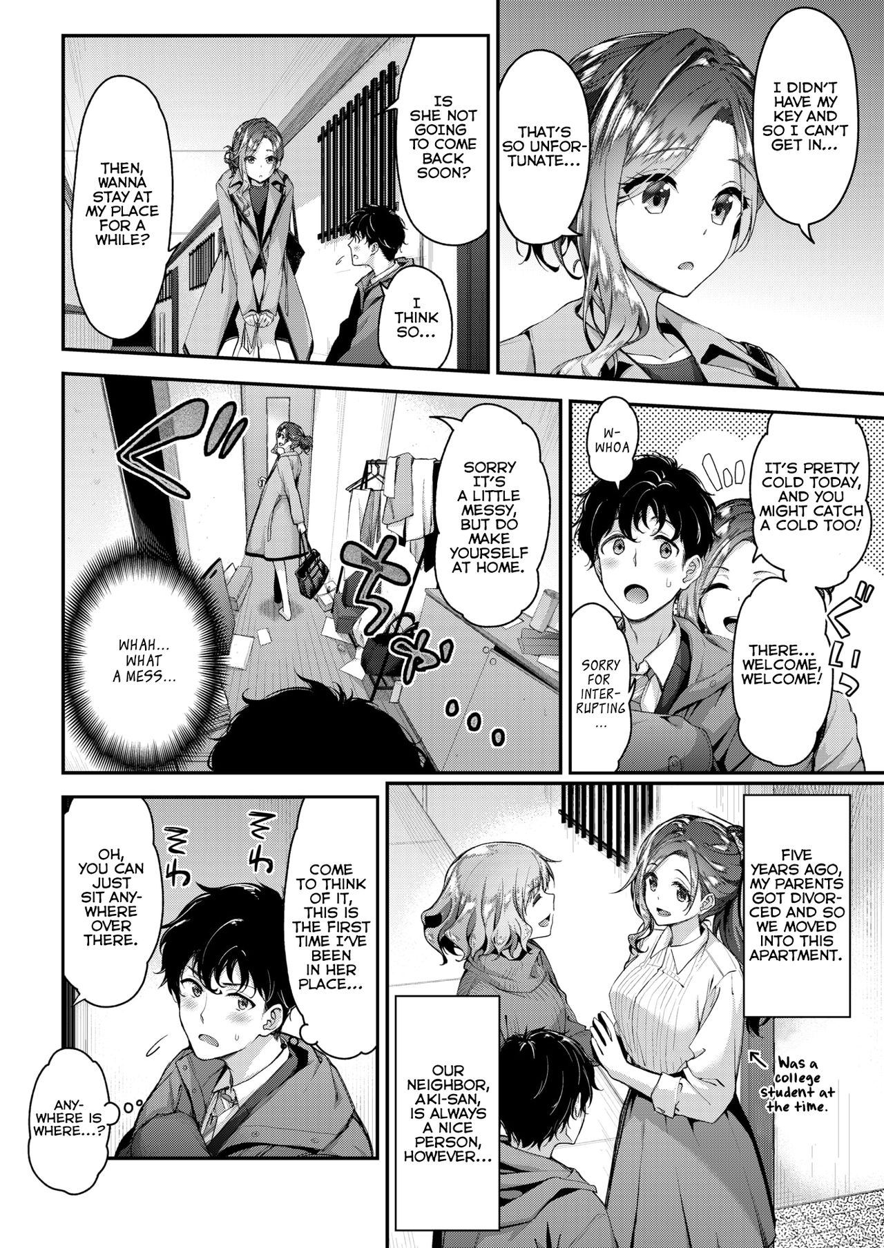 Totsugeki★Tonari no Onee-san [Hakui Ami] 1 . Totsugeki★Tonari no Onee-san - Chapter 1 [Hakui Ami] – page 2