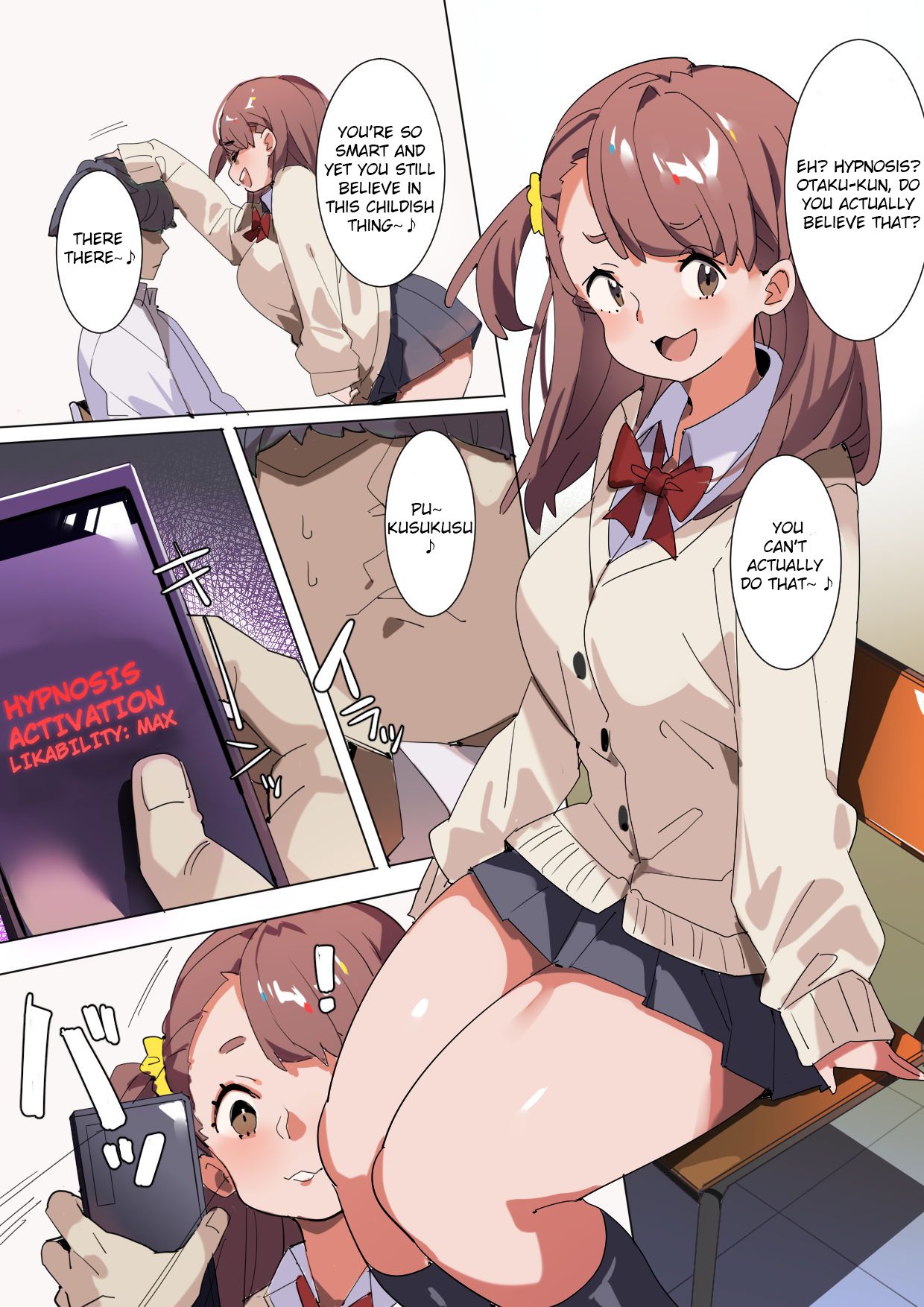 Silencing a Gyaru With a Hypnosis App [Batsuma] 1 . Silencing a Gyaru With a Hypnosis App - Chapter 1 [Batsuma] – page 3